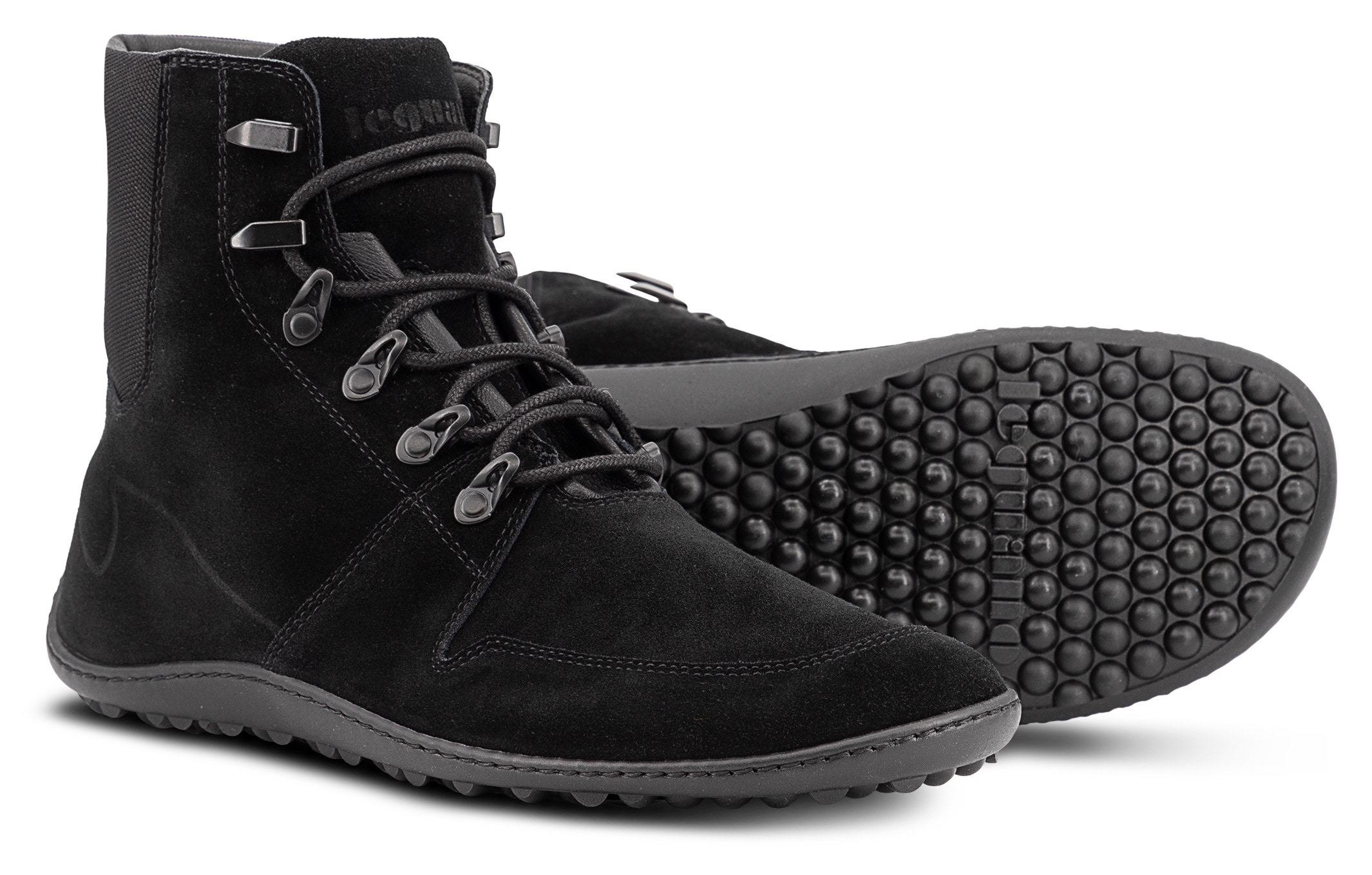 Leguano Chaussures pieds nus »VELORD«  , bottines à lacets, chaussure d'automne, ballerines avec crochet style alpiniste
