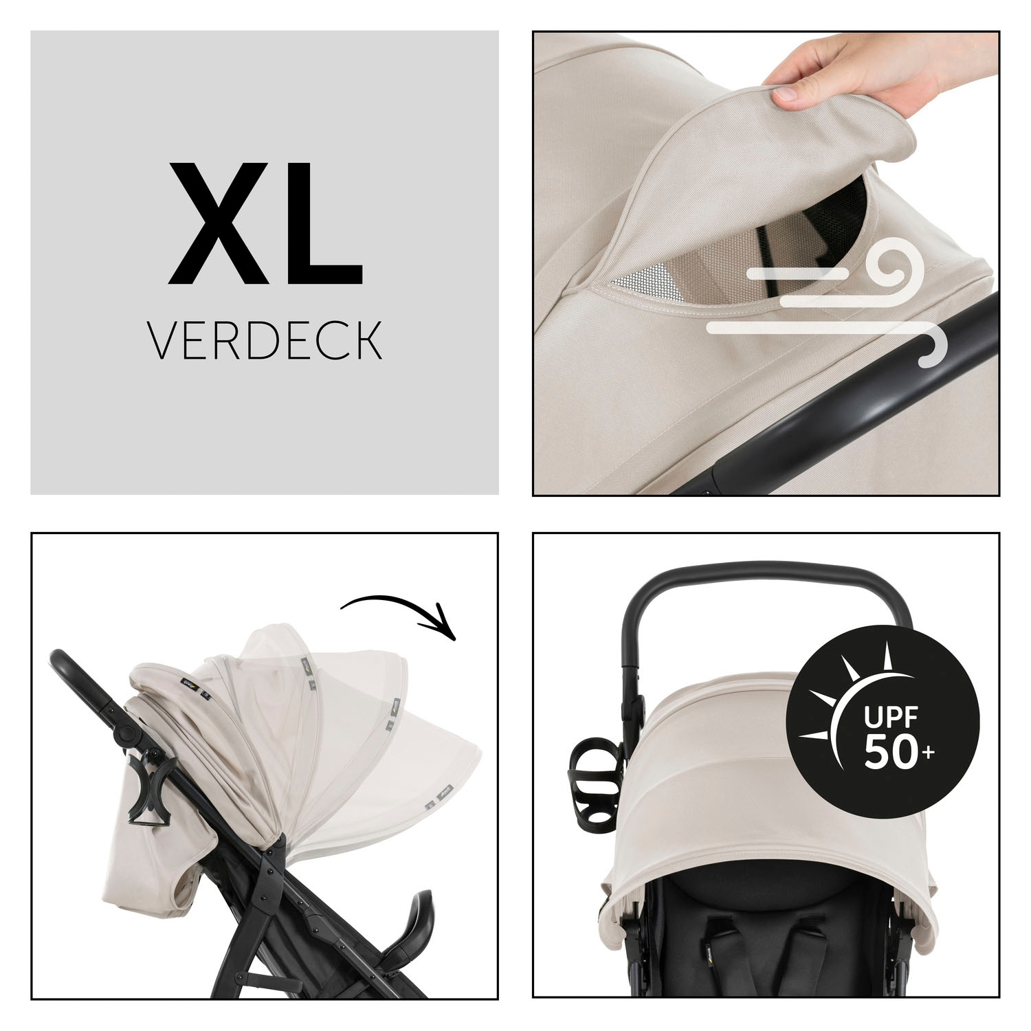 Hauck Kinder-Buggy »Rapid 4D« 25 kg belastbar bis 22 kg