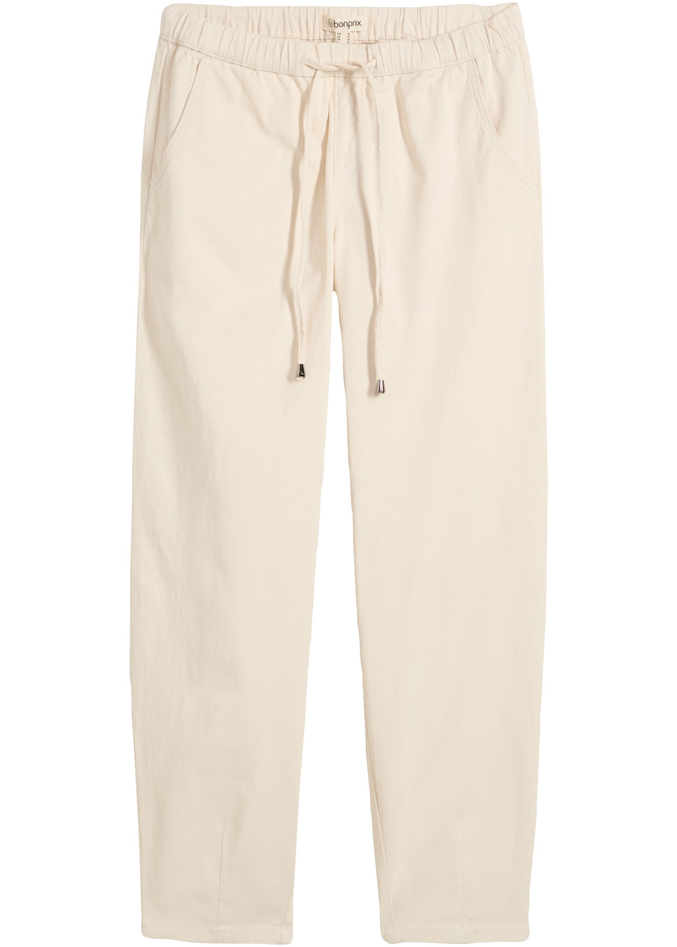 bonprix Jeans loose fit 1 forme baril, avec ceinture élastique, avec élasthanne
