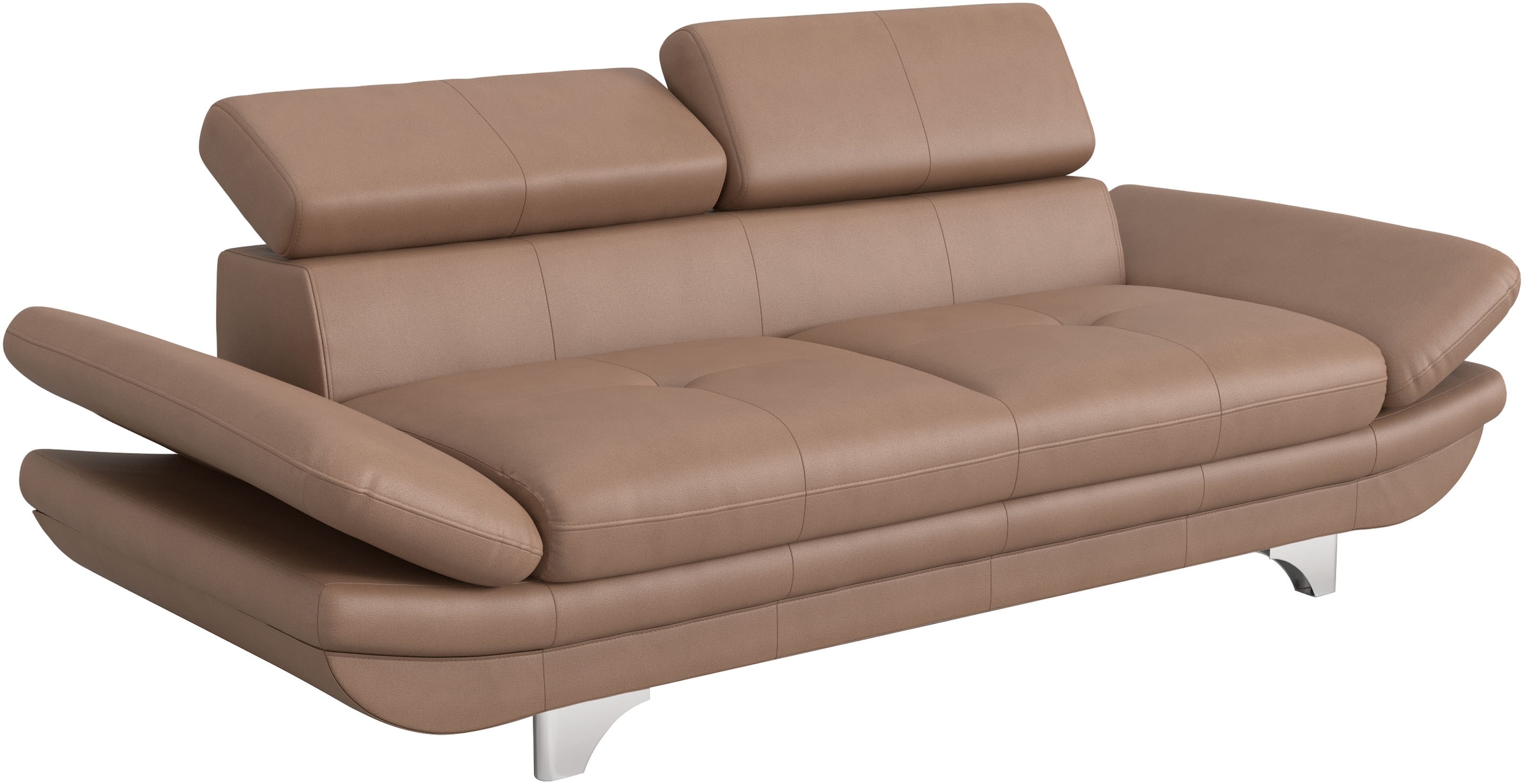 COTTA 3-Sitzer »Enterprise« Big-Sofa, mit Armteilverstellung & Kopfteilverstellung