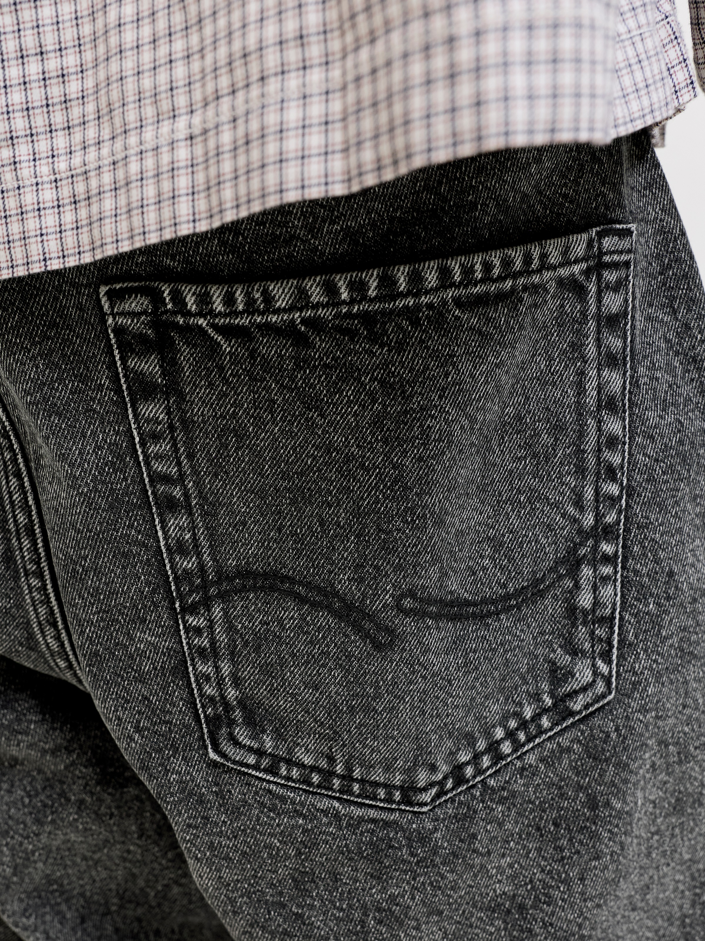 Jack & Jones Jeansshorts »JJIALEX JJORIGINAL SHORTS SQ 734 ST LN« Baumwolle, baggy fit