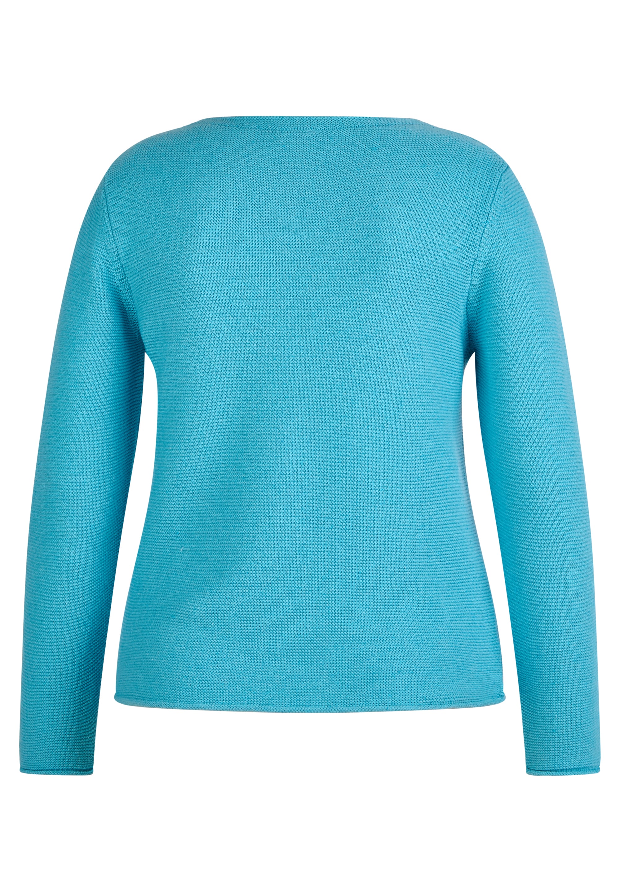 Rabe Pull à col rond in Struktur-Optik