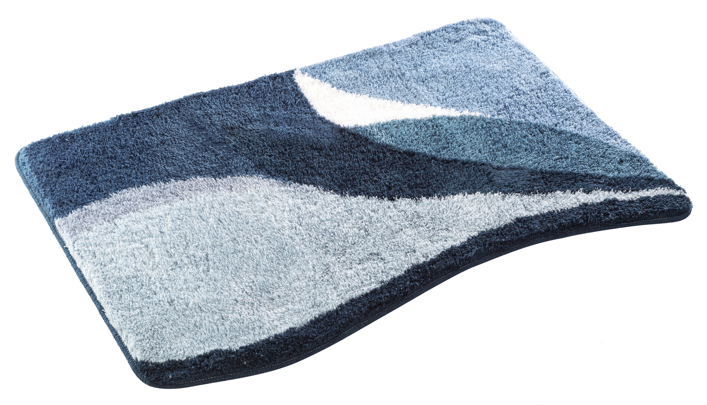 GOODproduct Badematte »Magnus, Badvorleger, Badezimmer Teppich« Höhe 20 mm rutschhemmend beschichtet schnell trocknend | strapazierfähig mehrfarbig, Badteppich, Badematten auch als 2 teiliges Set & rund