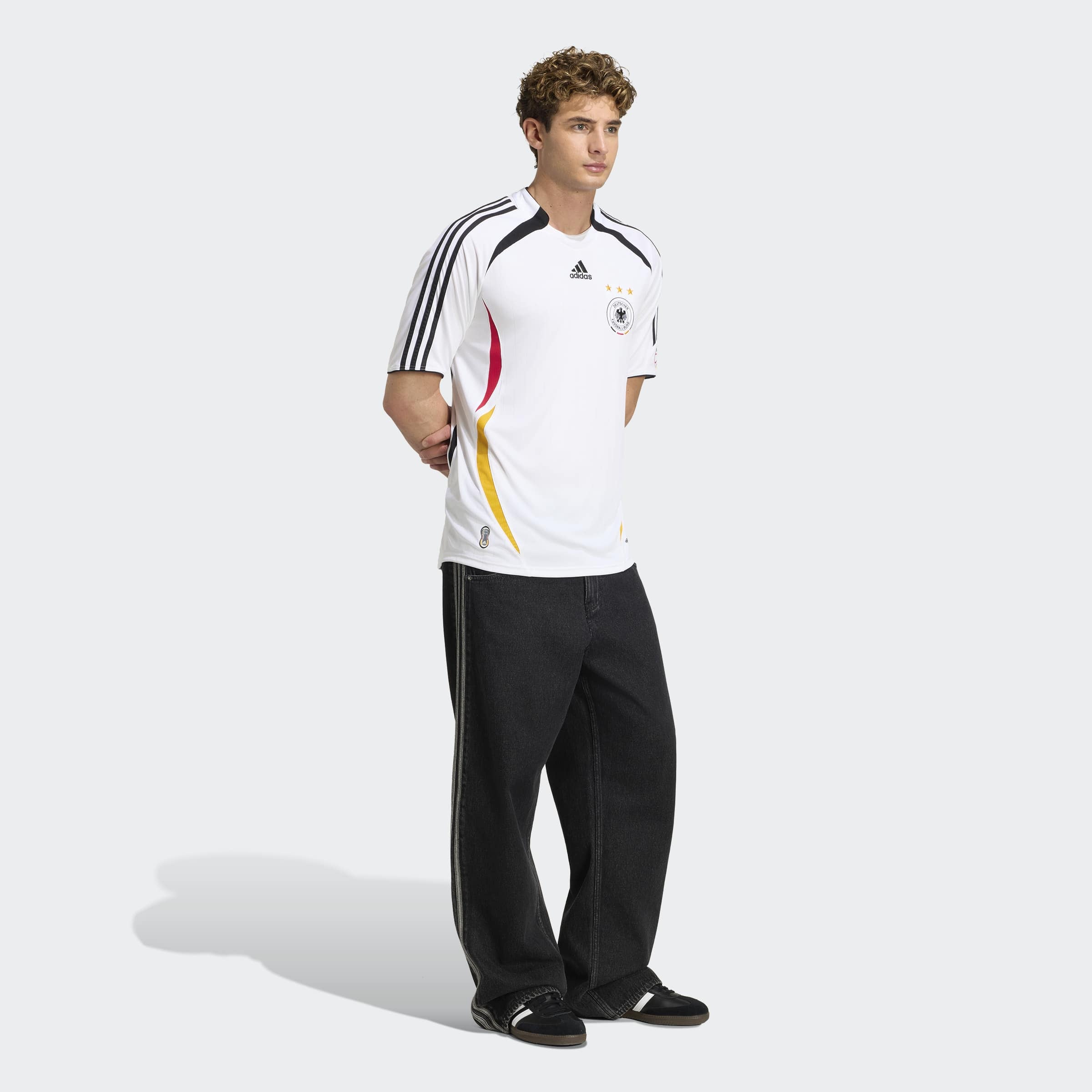 adidas Performance Maillot de foot »DFB H JSY 06« en polyester, avec col rond, coupe régulière