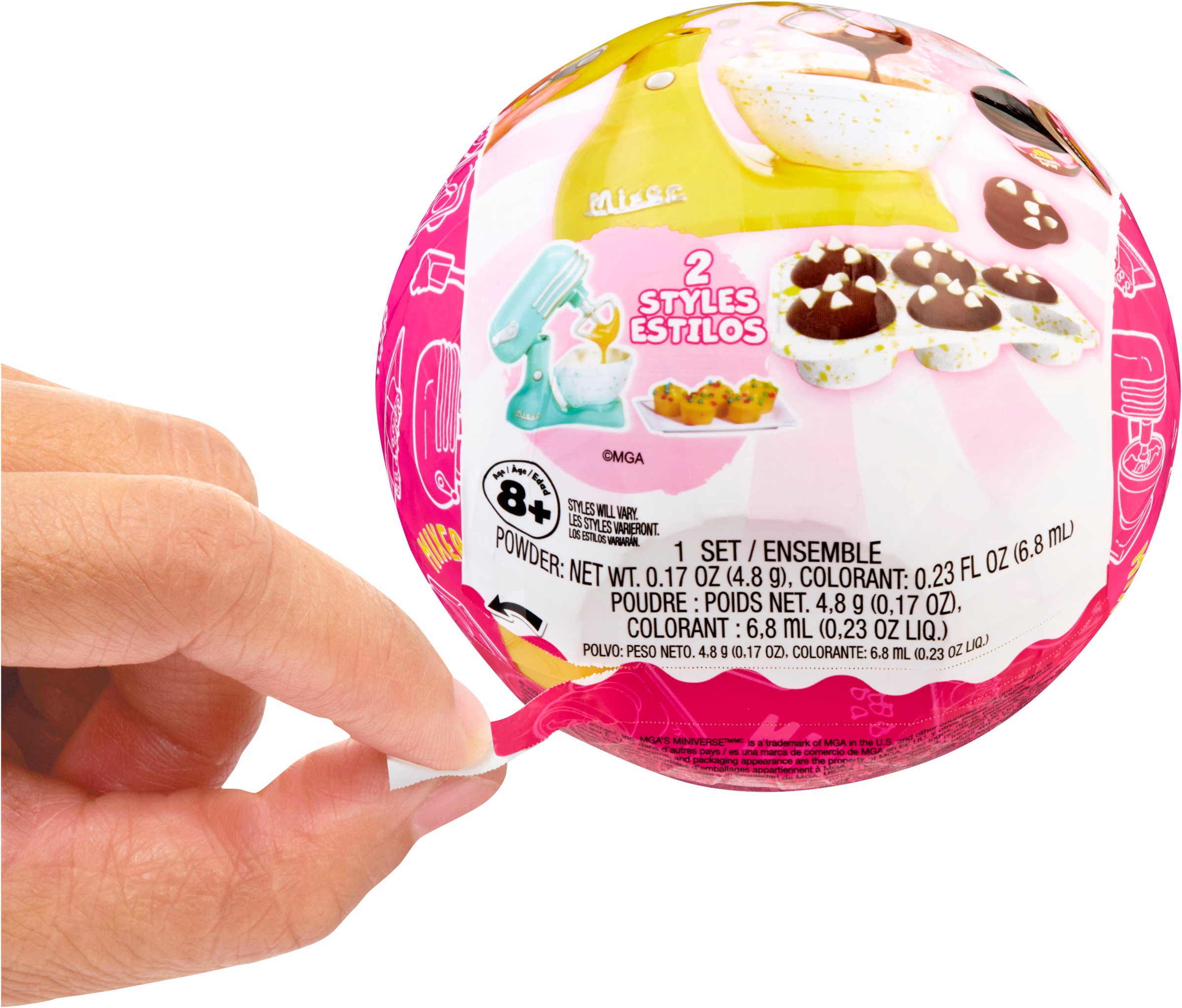 MGA ENTERTAINMENT Set créatif »MGA's Miniverse - Make It Mini Appliances« Lieferung nur 1 Kugel - sortierte Lieferung