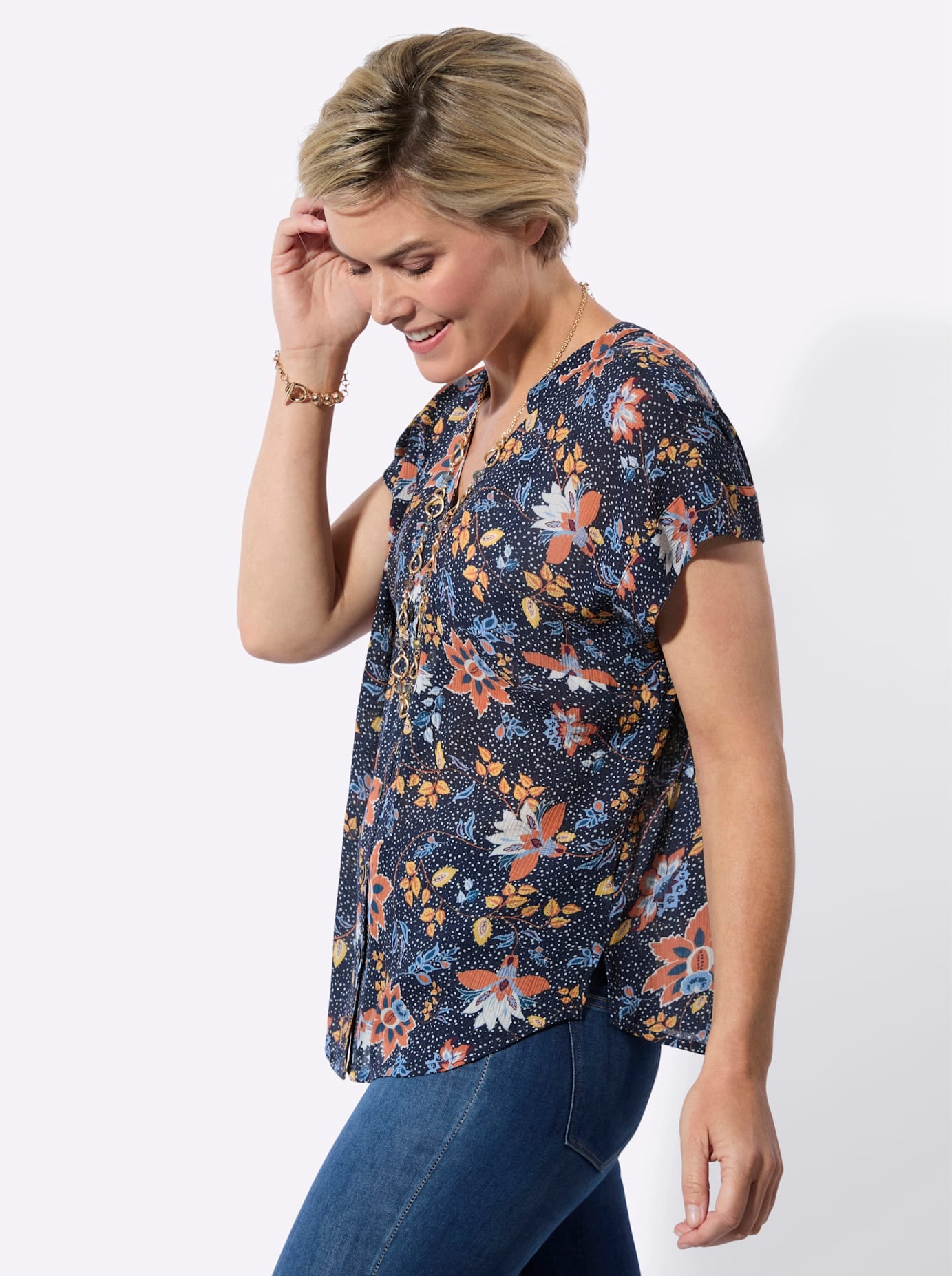 Classic Basics Blouse à pression