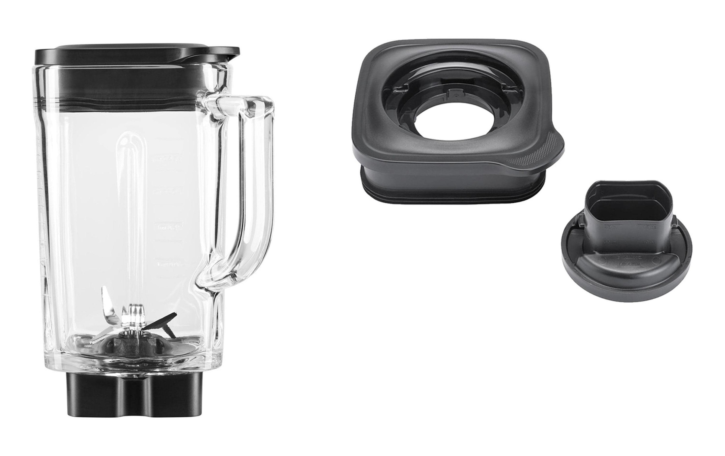 KitchenAid Zerkleinereraufsatz »K400 1,4 l« Robuster Glas-Mixbehälter für perfekte Ergebnisse