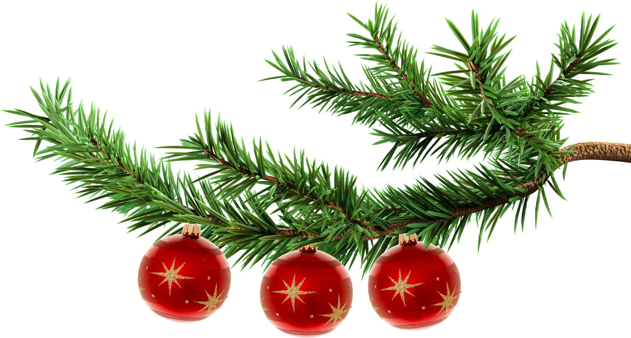 Krebs Glas Lauscha Boule de Noël »Xmas Night "Komet", 8 cm« décoration de Noël rouge, décoration de sapin, boules de Noël en verre