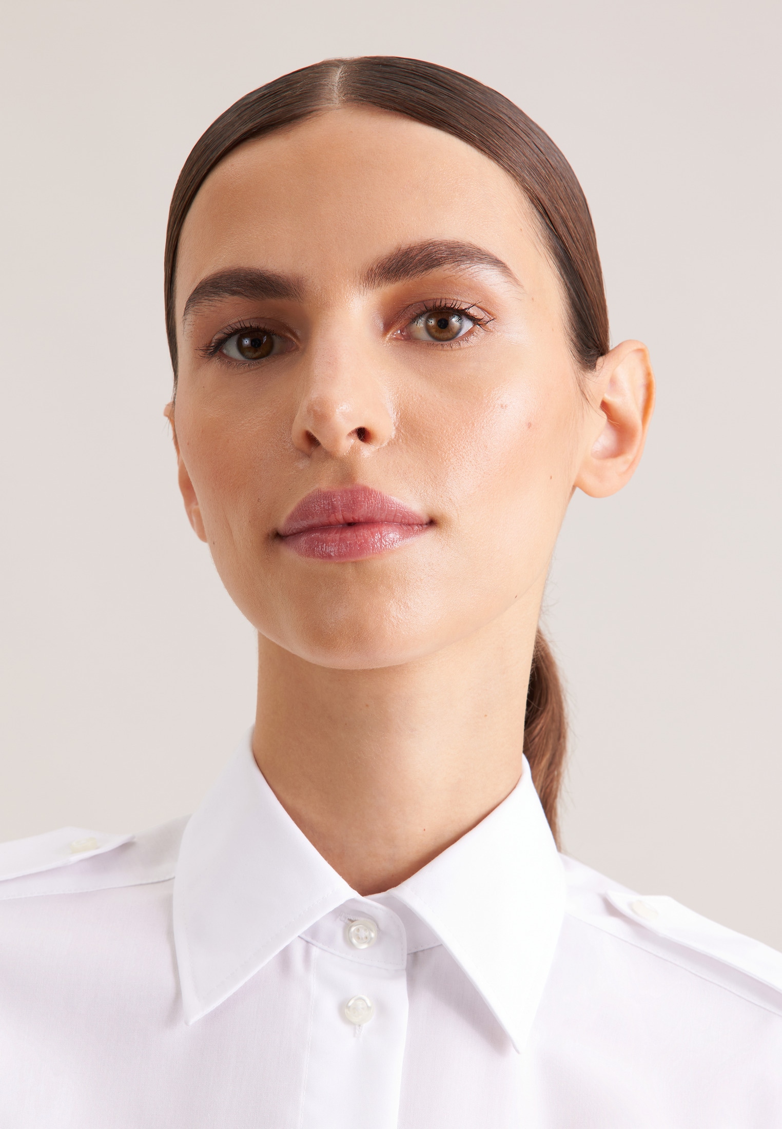 seidensticker Kurzarmbluse , 1/1 Kragen Uni
