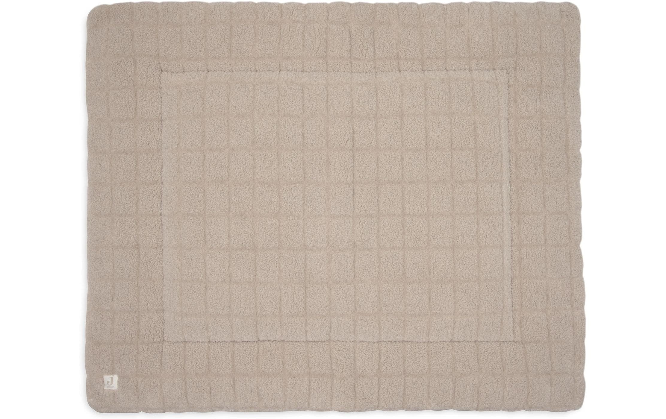 Jollein Tapis d'éveil »Box Teddy 75 x 95 cm« Weiche Krabbeldecke für den Laufstall