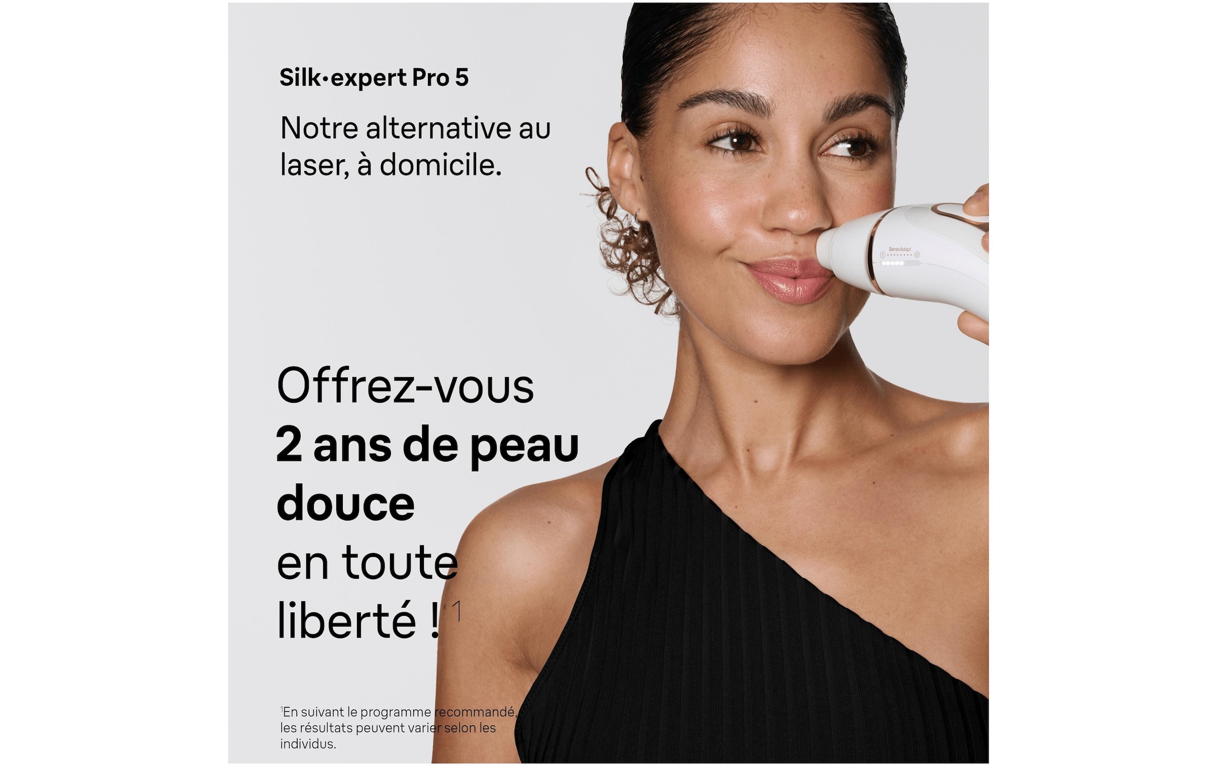 Braun Épilateur IPL »Silk-expert Pro IPL PL5431« 400.000 Lichtimpulse dauerhafte Haarreduktion, mit Tasche, Venus Rasierer, 4 Aufsätze