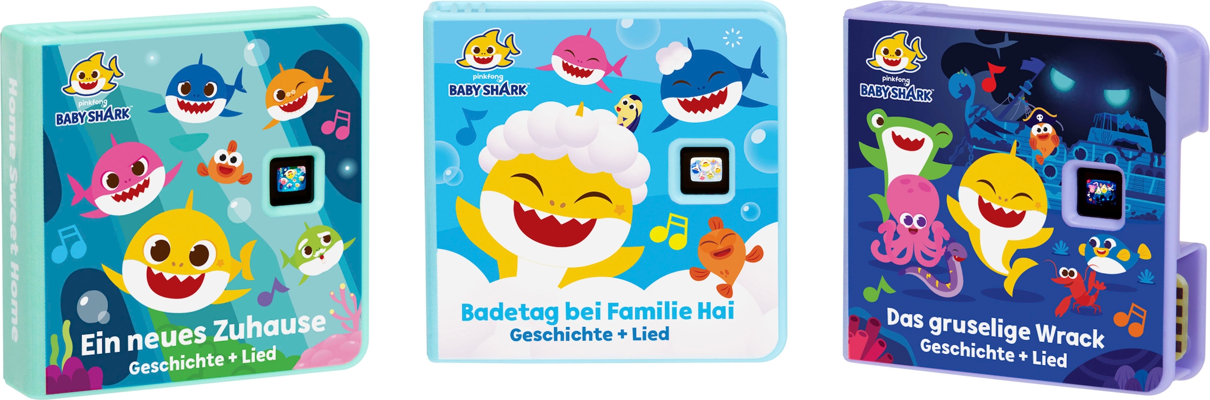 Little Tikes® Hörspielkassette »Story Dream Machine, Grosser Hai, Kleiner Hai Familien-Kollektion« passend für Story Dream Machine