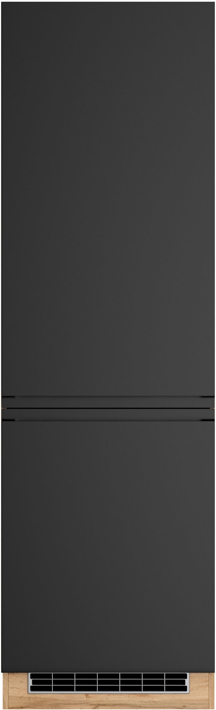 KOCHSTATION Armoire réfrigérée encastrable »KS-Virginia,neu in verbesserter Ausführung« Rangement, Softclose,  largeur 60 cm, hauteur 200 cm, niche pour réfrigérateur L/H/P : 56/178/55 cm