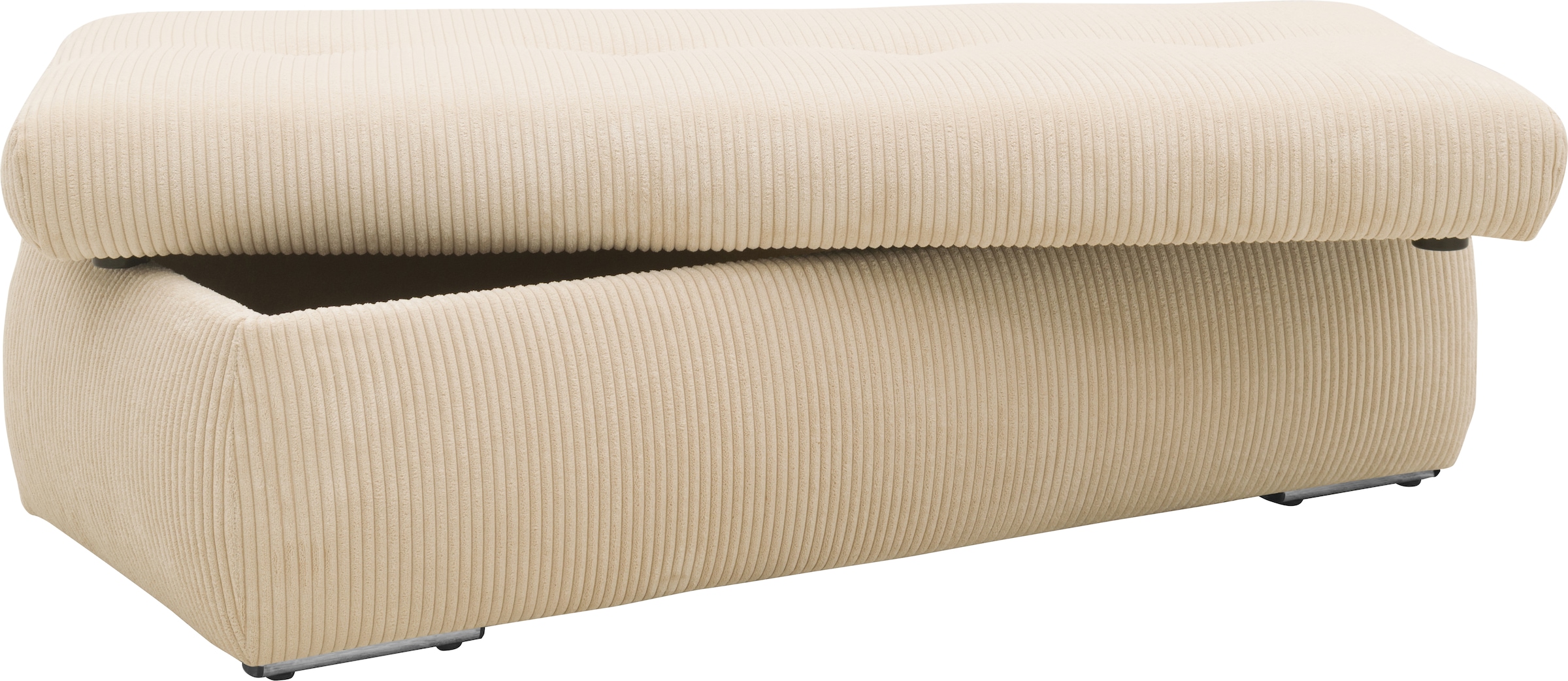 DOMO collection Hocker »NMoric« mit Stauraumfach, auch in Cord