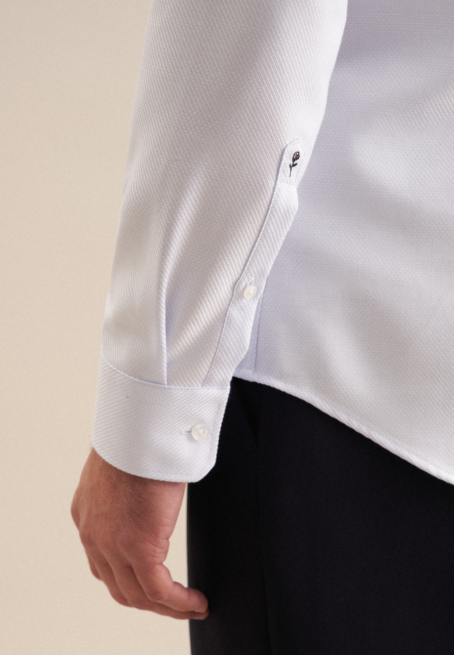 seidensticker Businesshemd »Shaped« Shaped Langarm Kentkragen Karo