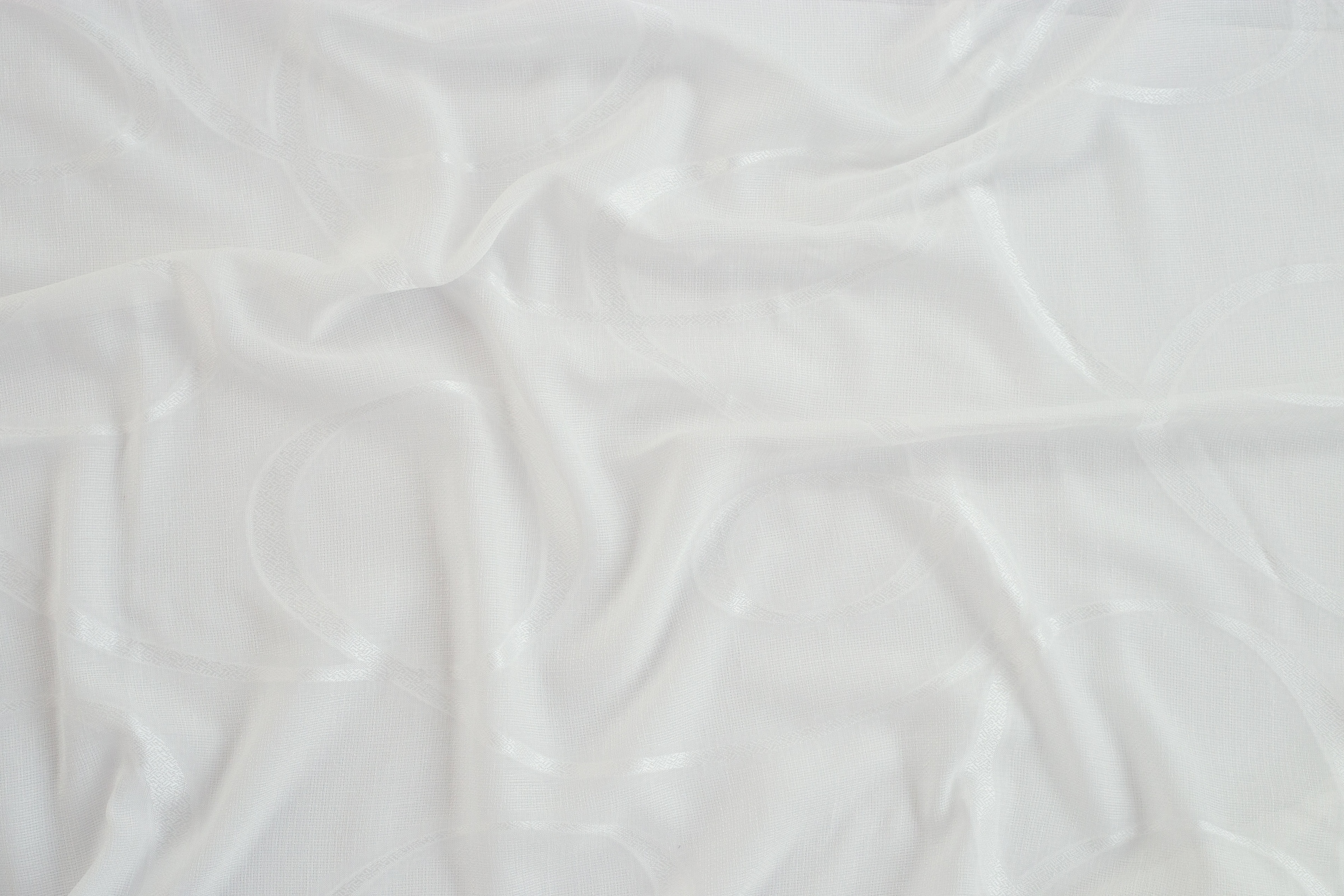 HOMING Vorhang »Seth« Ösen 1 Stk. tlg. weiss, Wohnzimmer, Kinderzimmer