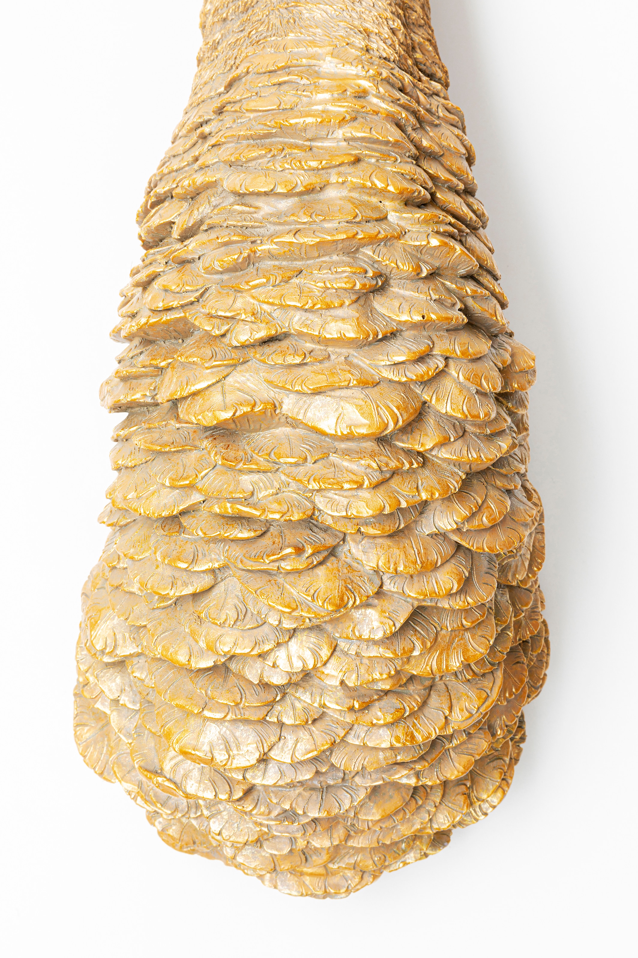 Kare Design Objet de décoration murale »Wandschmuck Ostrich Gold 19x72cm«