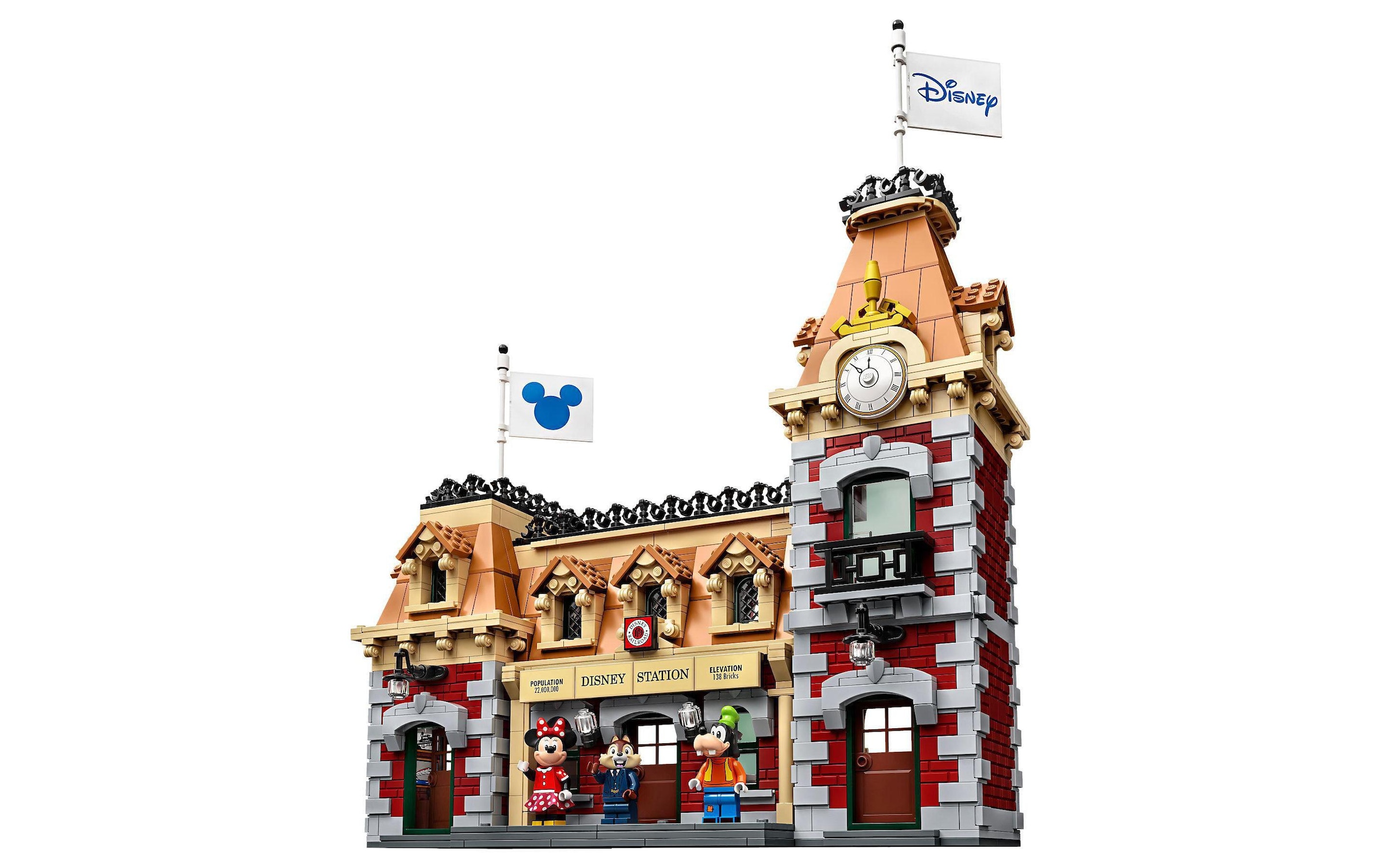 LEGO® Pions de construction »Disney Zug mit Bahnhof 71044«