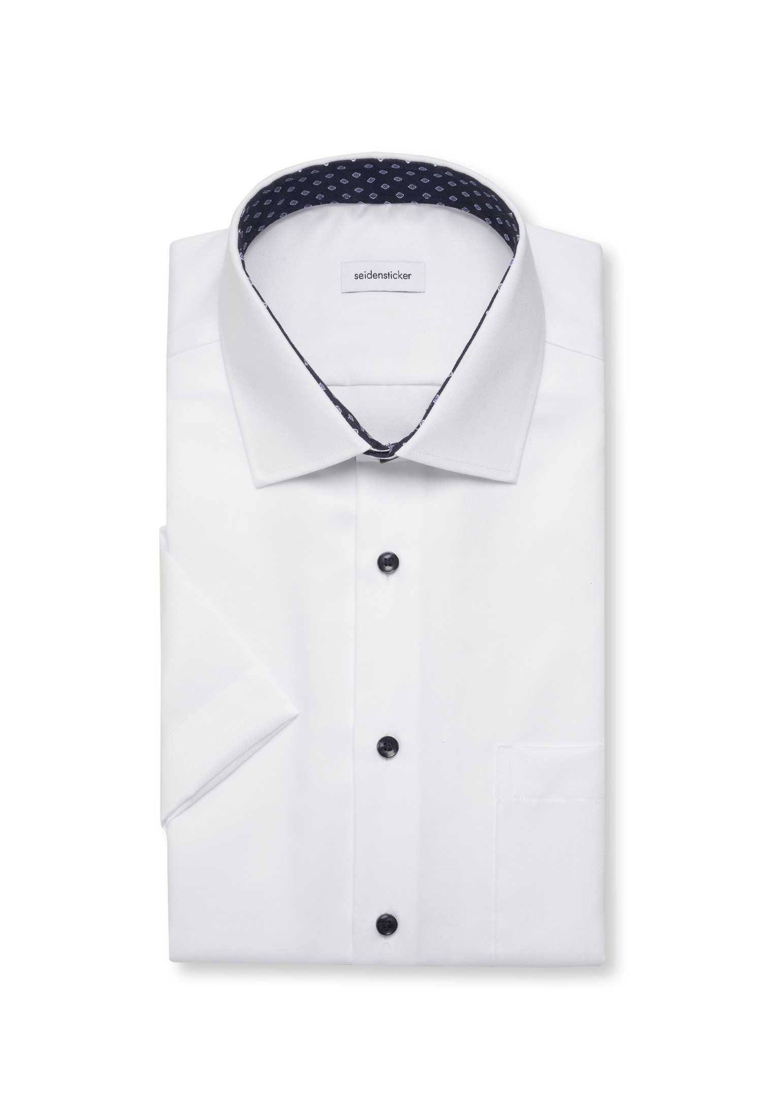 seidensticker Businesshemd »Regular« Regular 1/2 Kentkragen Uni