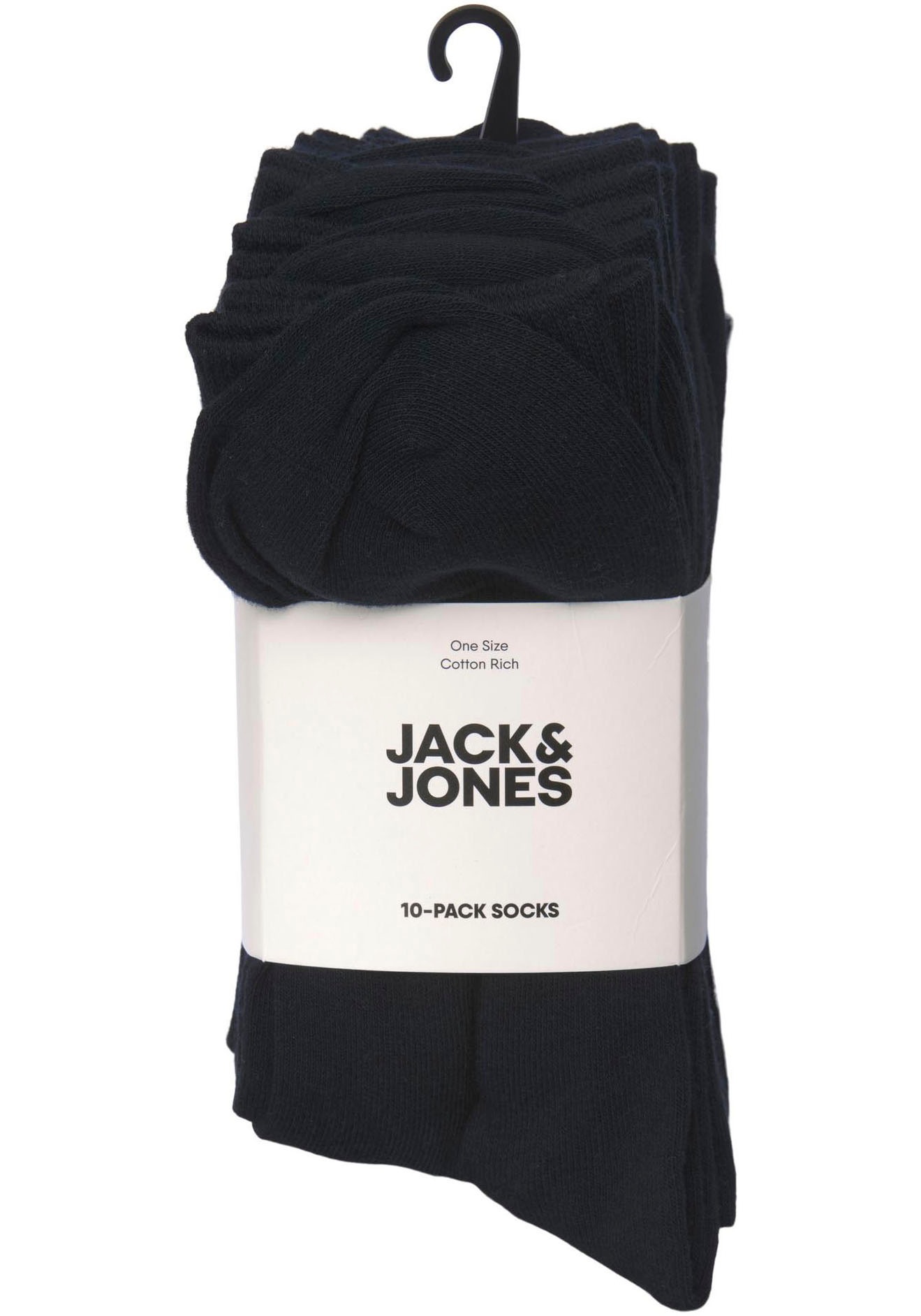 Jack & Jones Chaussettes basiques »JACJENS SOCK 10 PACK NOOS« Packung, 10 cuis tlg.