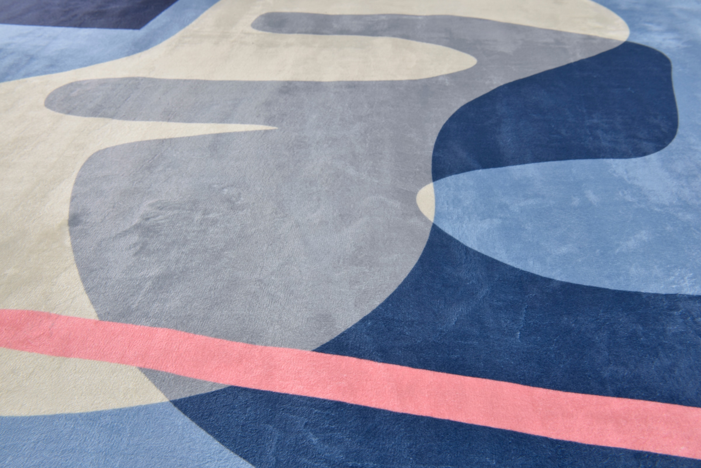 TOM TAILOR HOME Teppich »Shapes - FIVE« rechteckig 5 mm Höhe Kurzflor, bedruckt, modernes Design