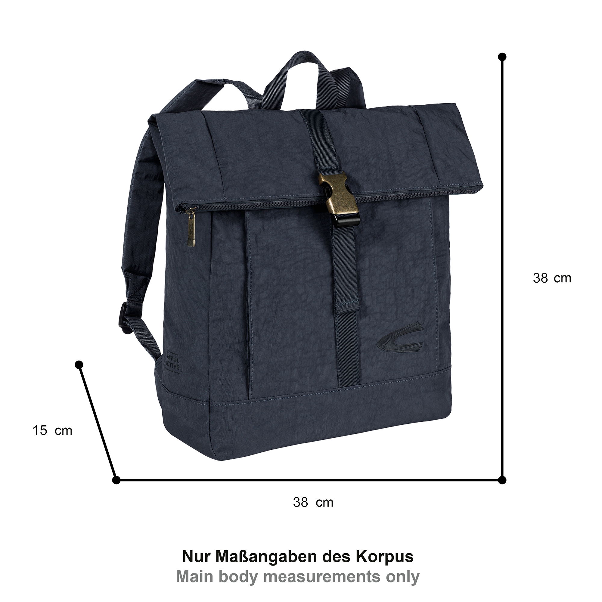 camel active Sac à dos »Journey« en nylon léger et robuste, fonctionnelle parfaite pour toutes les situations de vie