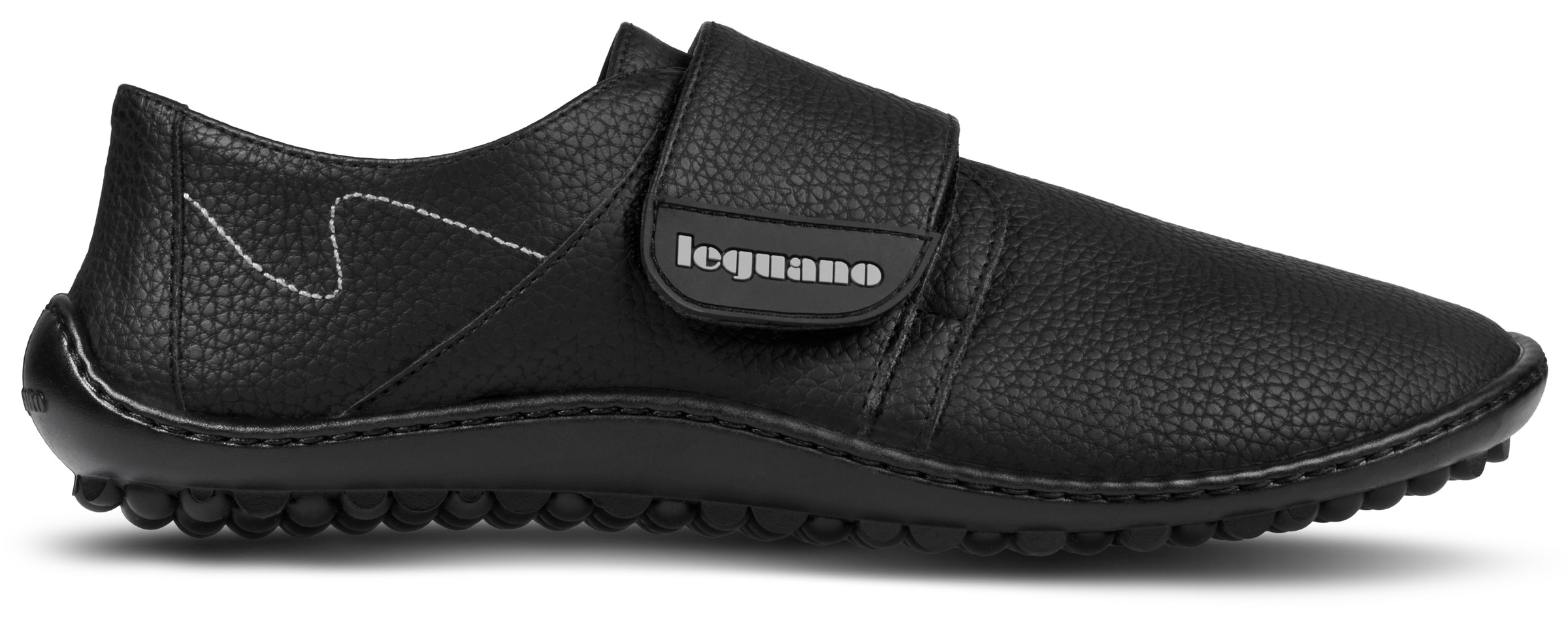 Leguano Chaussures pieds nus »NERON«  chaussure à scratch, chaussure confortable, flats avec fermeture pratique à scratch