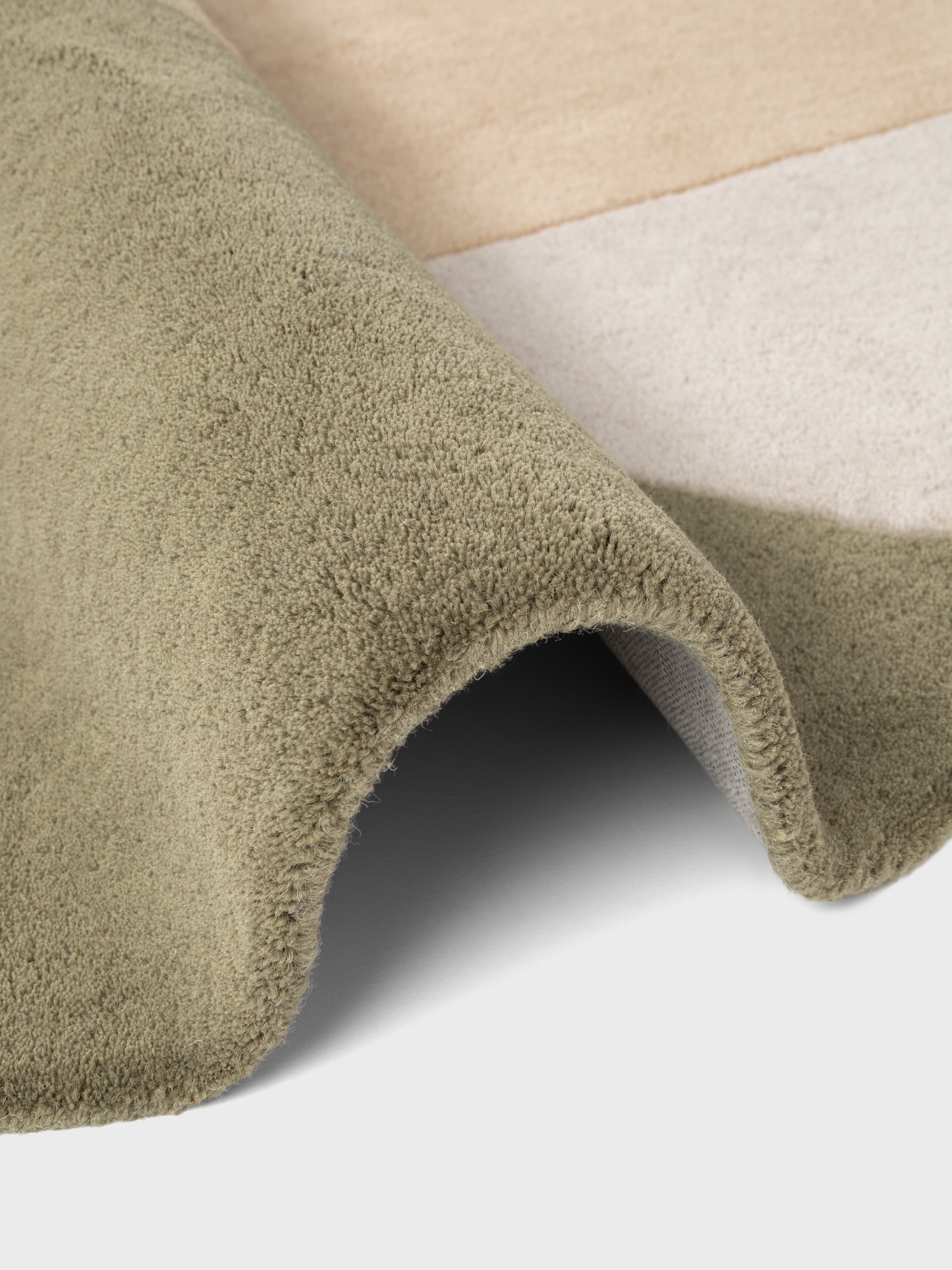 Ted Baker Wollteppich »Curzon« rund 17 mm Höhe Wolle, Naturteppich, Handgemacht, Wohnzimmer, Schlafzimmer, bunt