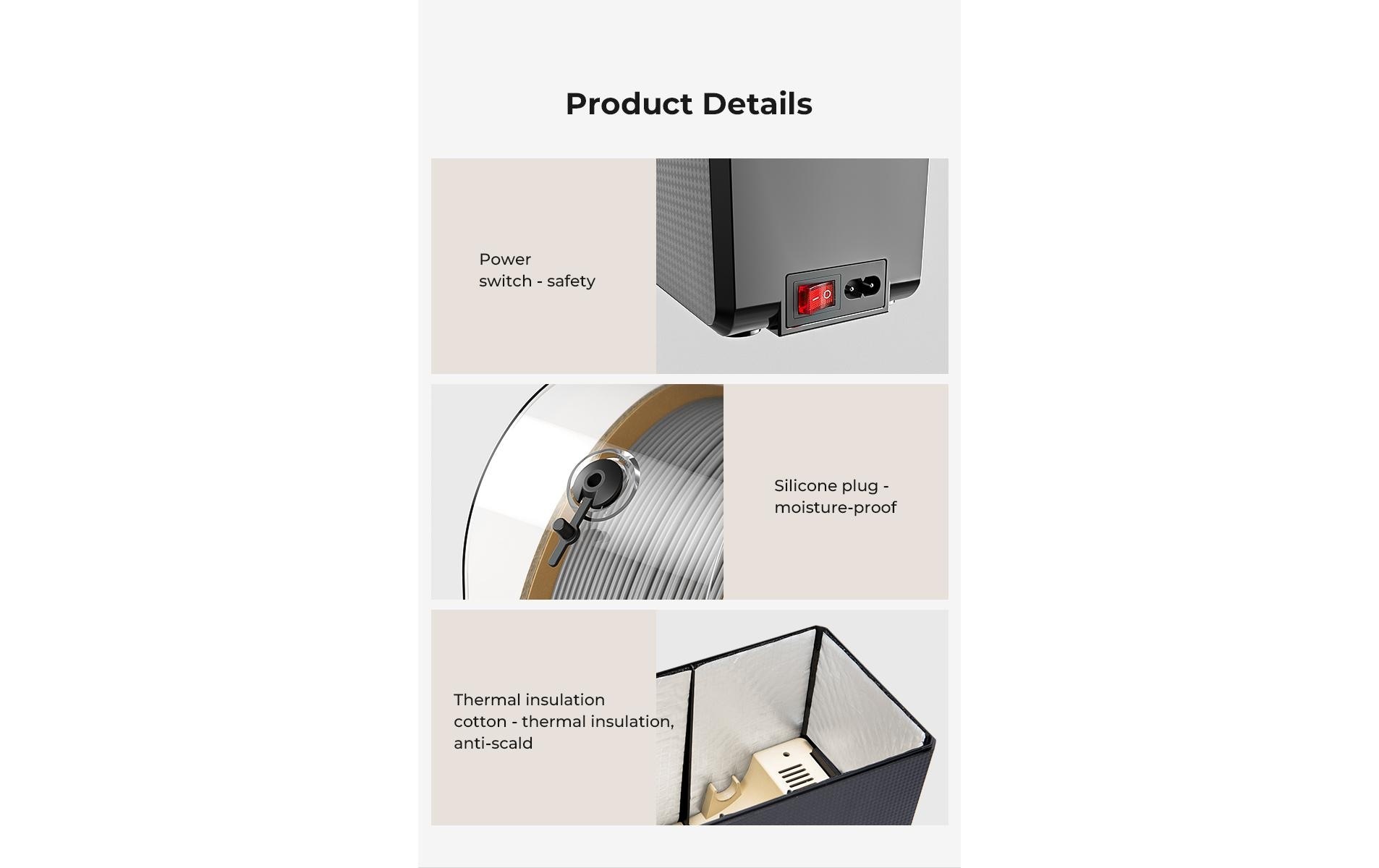 Creality Tambour d'imprimante »Trockenbox 2«