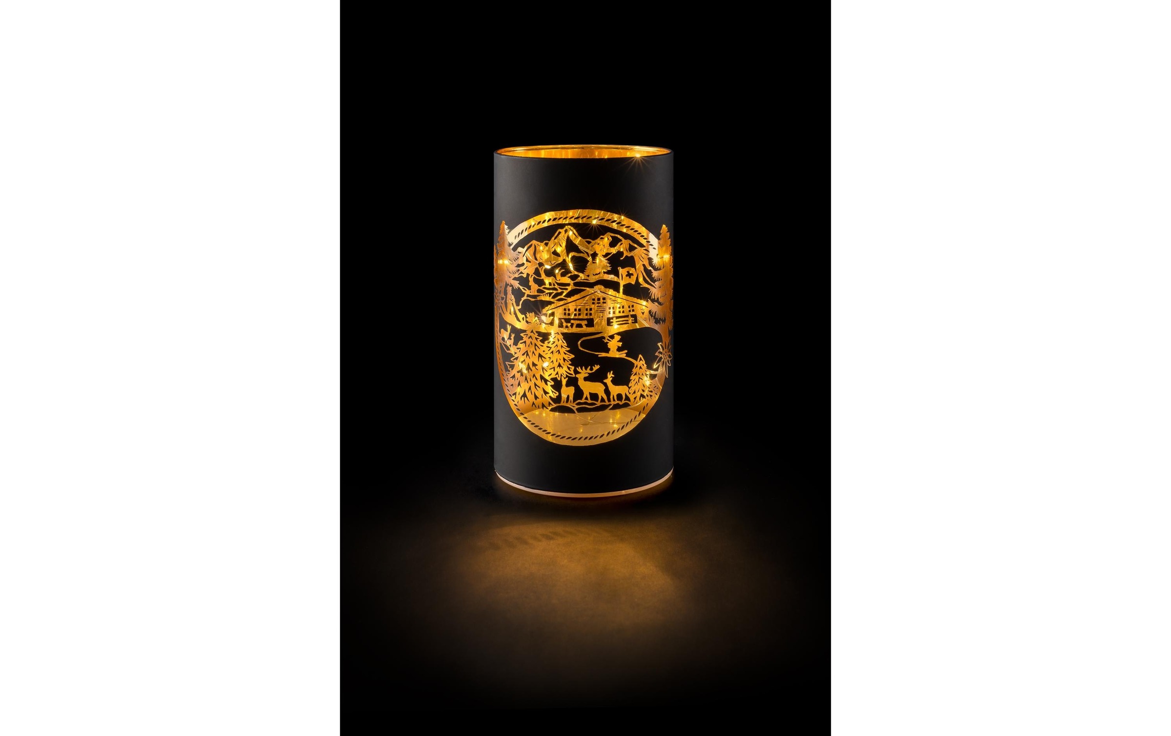 STT LED Windlicht »Swiss Alps M« LED-Modul Warmweiss