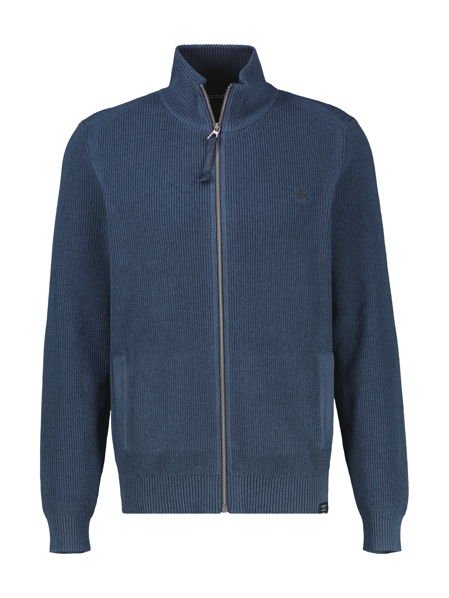 LERROS Veste en tricot mit Reissverschluss und Stehkragen