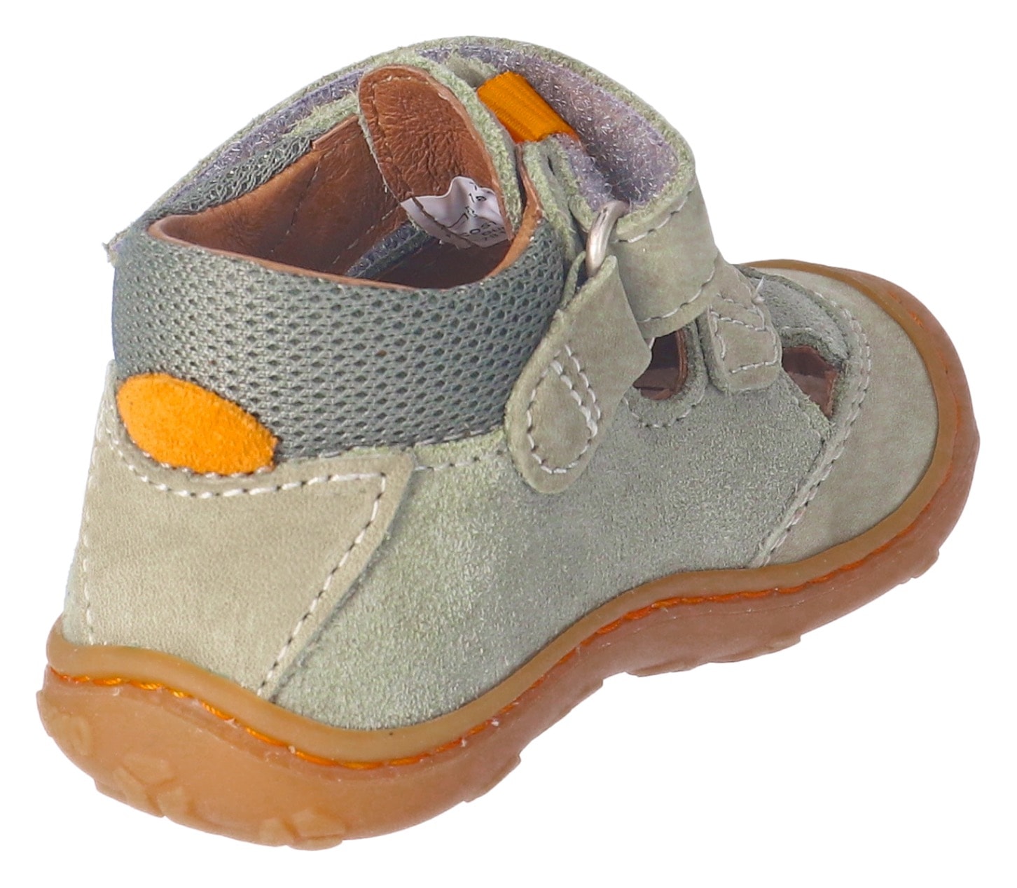 PEPINO by RICOSTA Lauflernschuh »Ebi WMS: mittel«  Klettschuh, Lederinnensohle, Grössenschablone zum Download
