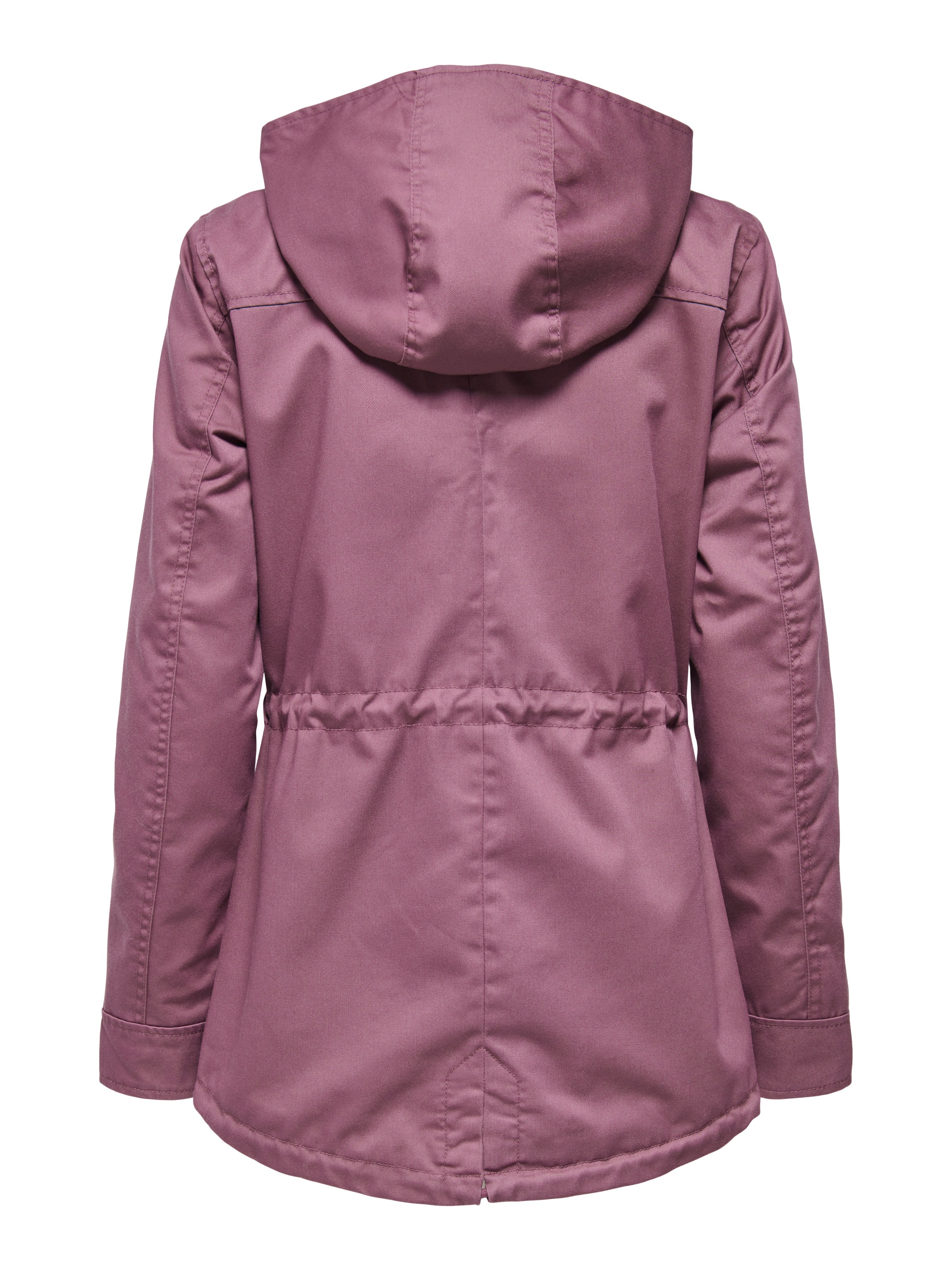 ONLY Parka »ONLLORCA LIFE CANVAS PARKA CC OTW« avec capuche avec cordon de serrage à la taille