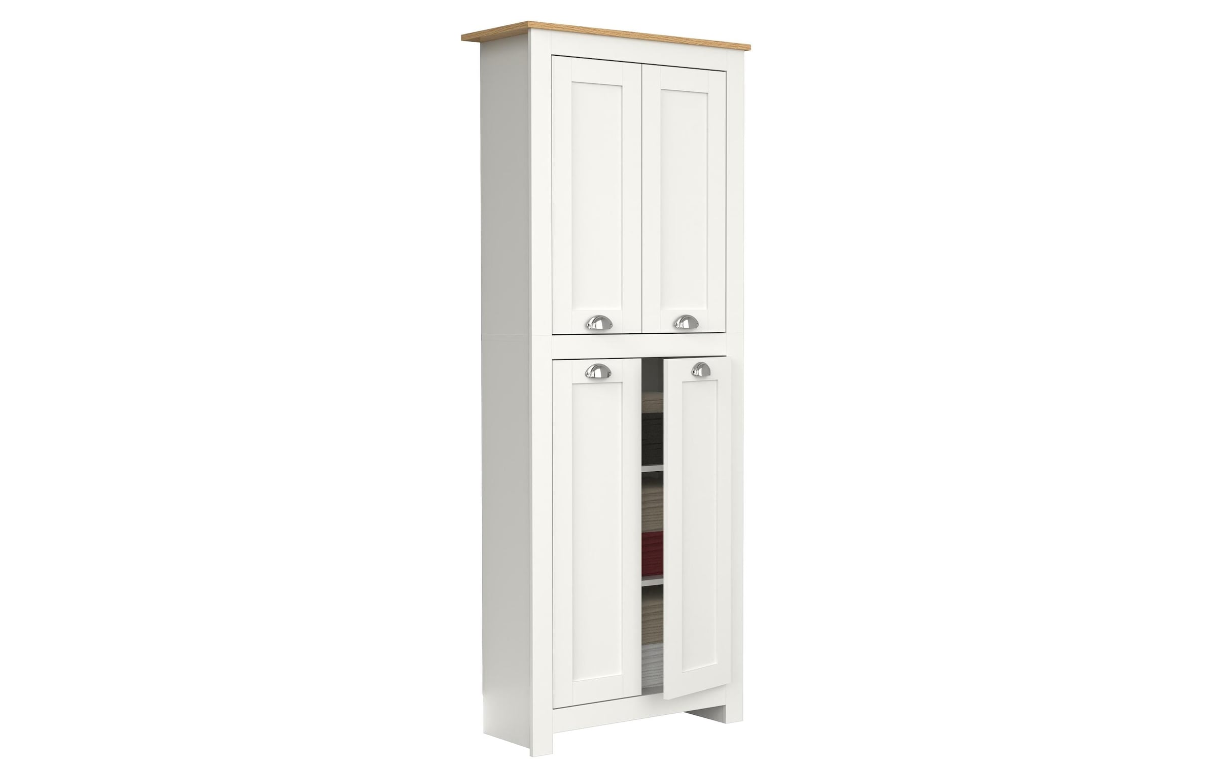 VCM Badregal »Badezimmerregal Balusa 42 x 180 cm«