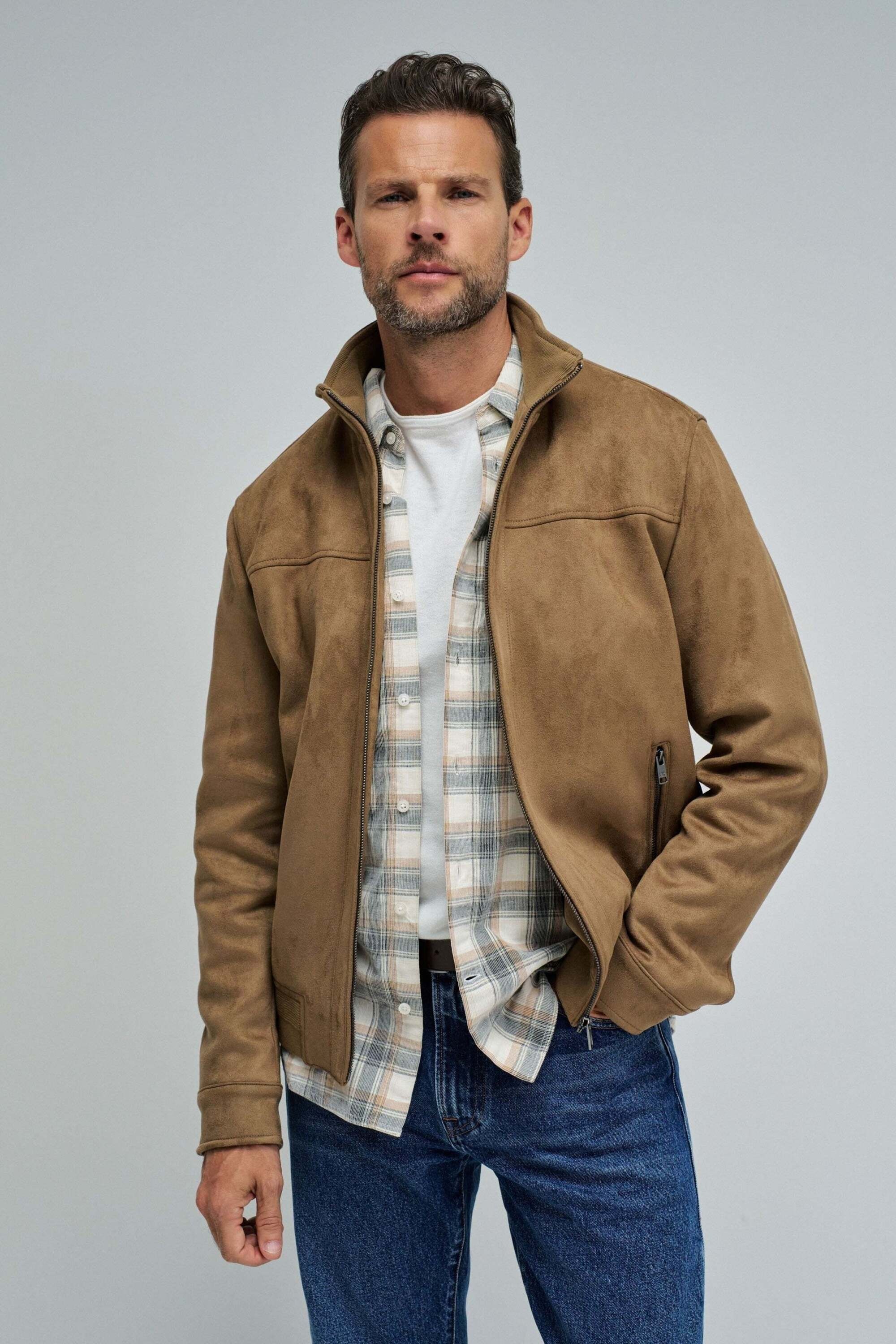 Salsa Lederimitatjacke »Salsa Jeans Kunstlederjacke Faux Suede«
