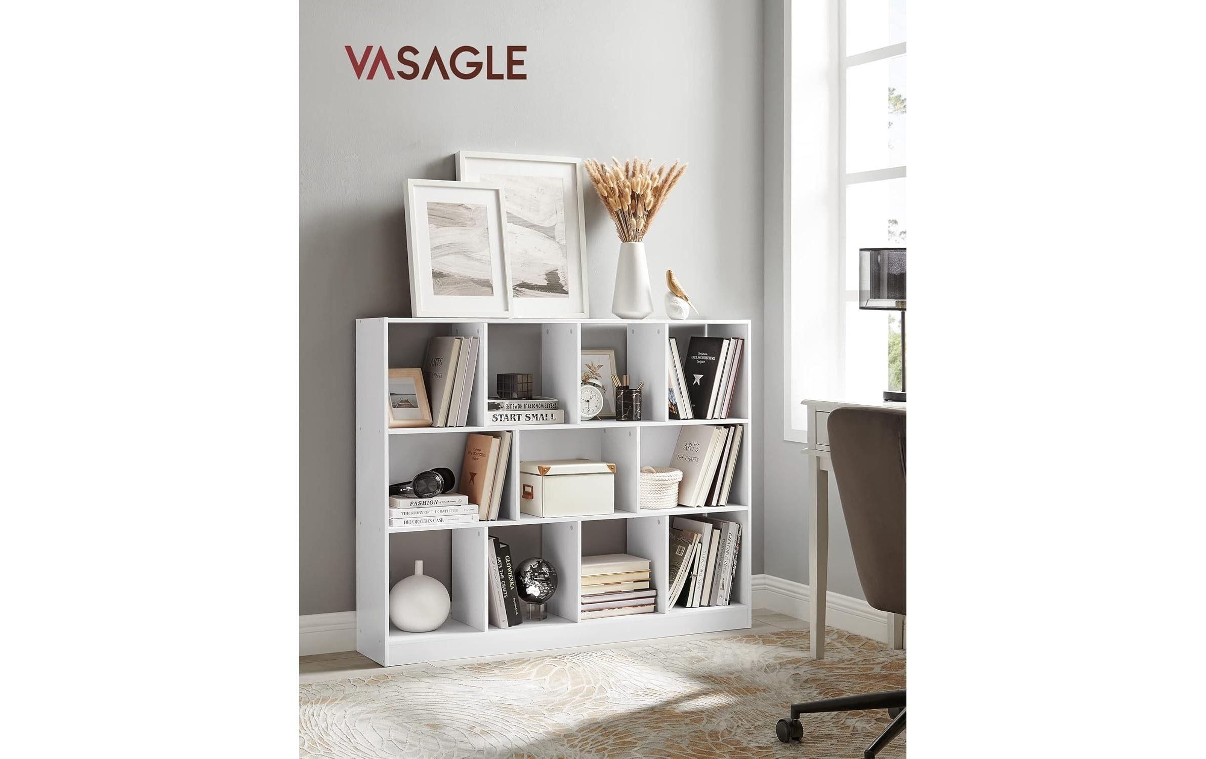 VASAGLE Étagère à livres »VASAGLE Bücherregal Weiss«