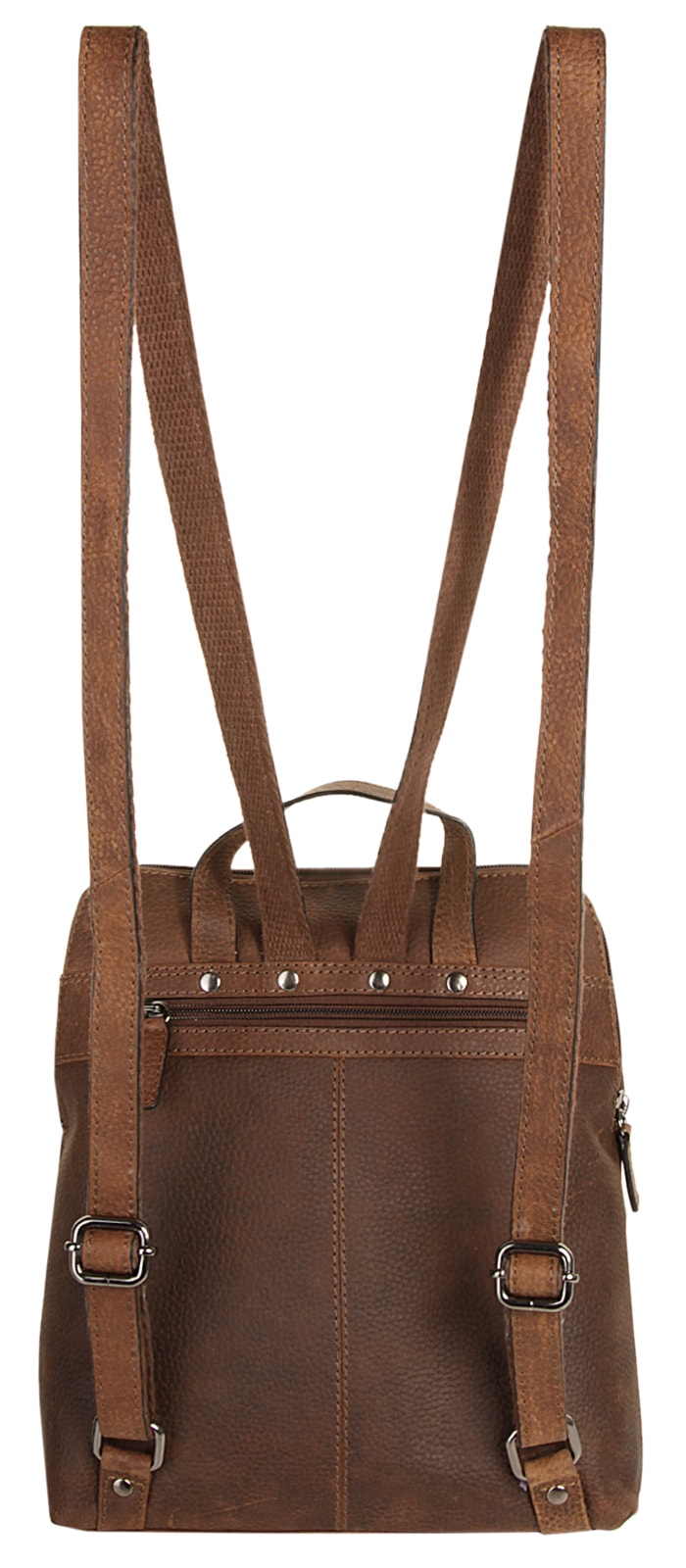 BODENSCHATZ Cityrucksack echt Leder