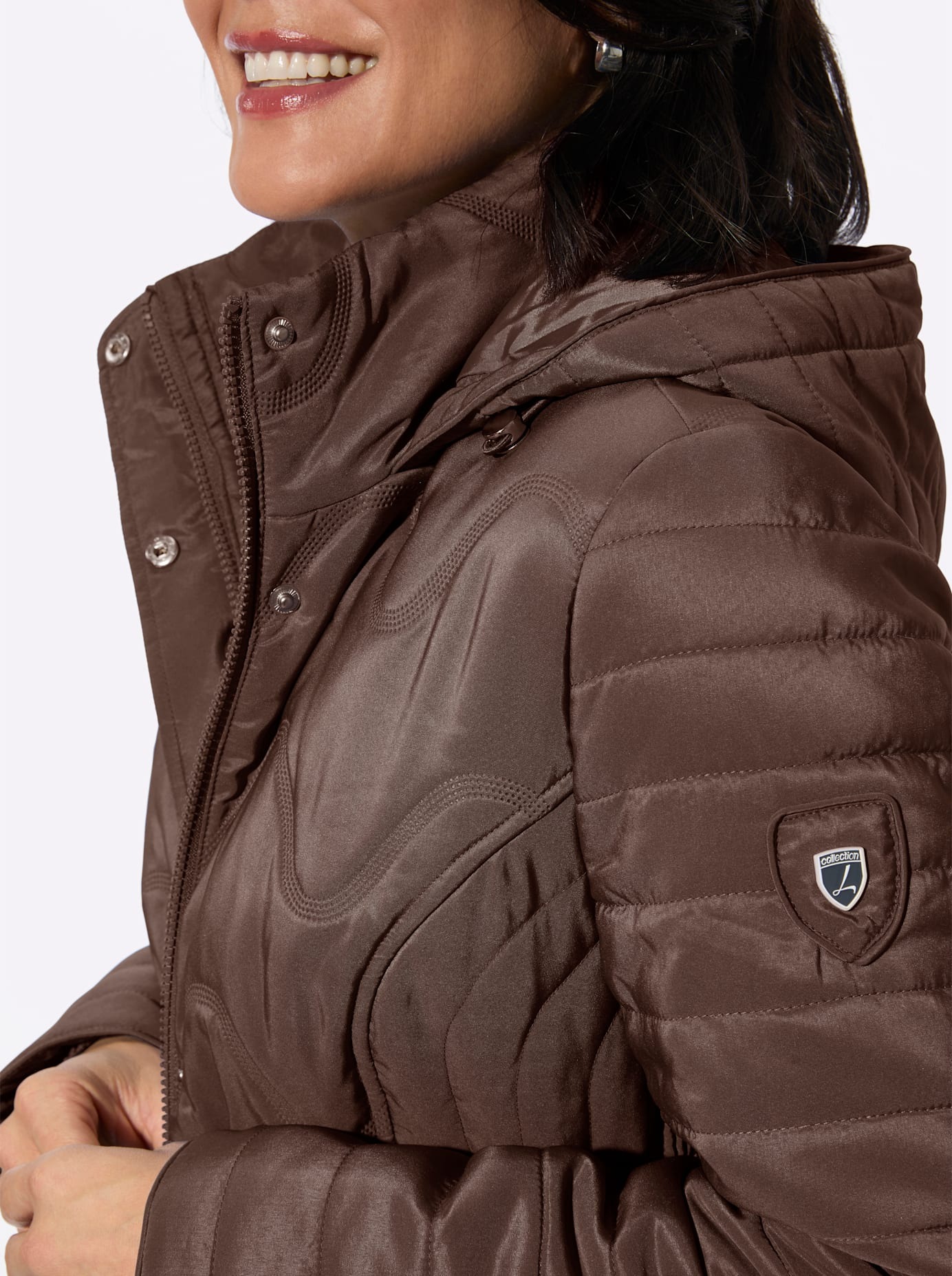 Casual Looks Veste matelassée mit Kapuze
