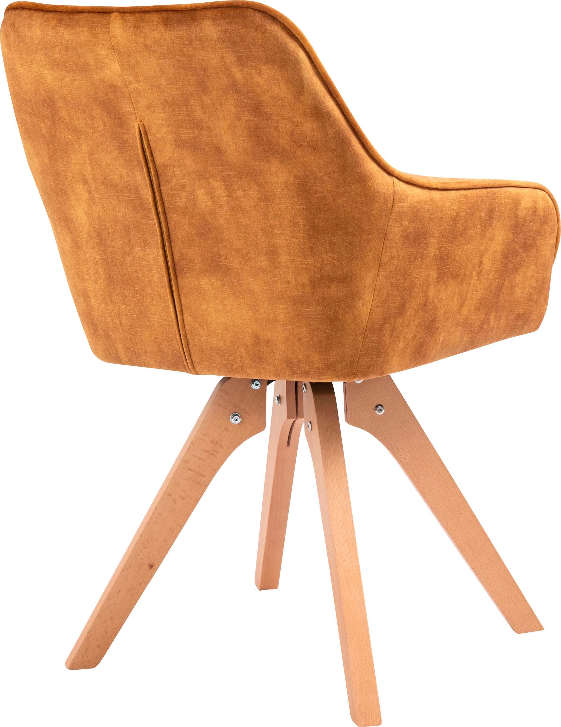 SalesFever Chaise avec accoudoirs »Växjö - Esszimmerstuhl Komfort und Stil« () 1 cuisSitzkomfort neu definiert: 180° Drehplatte inklusive!