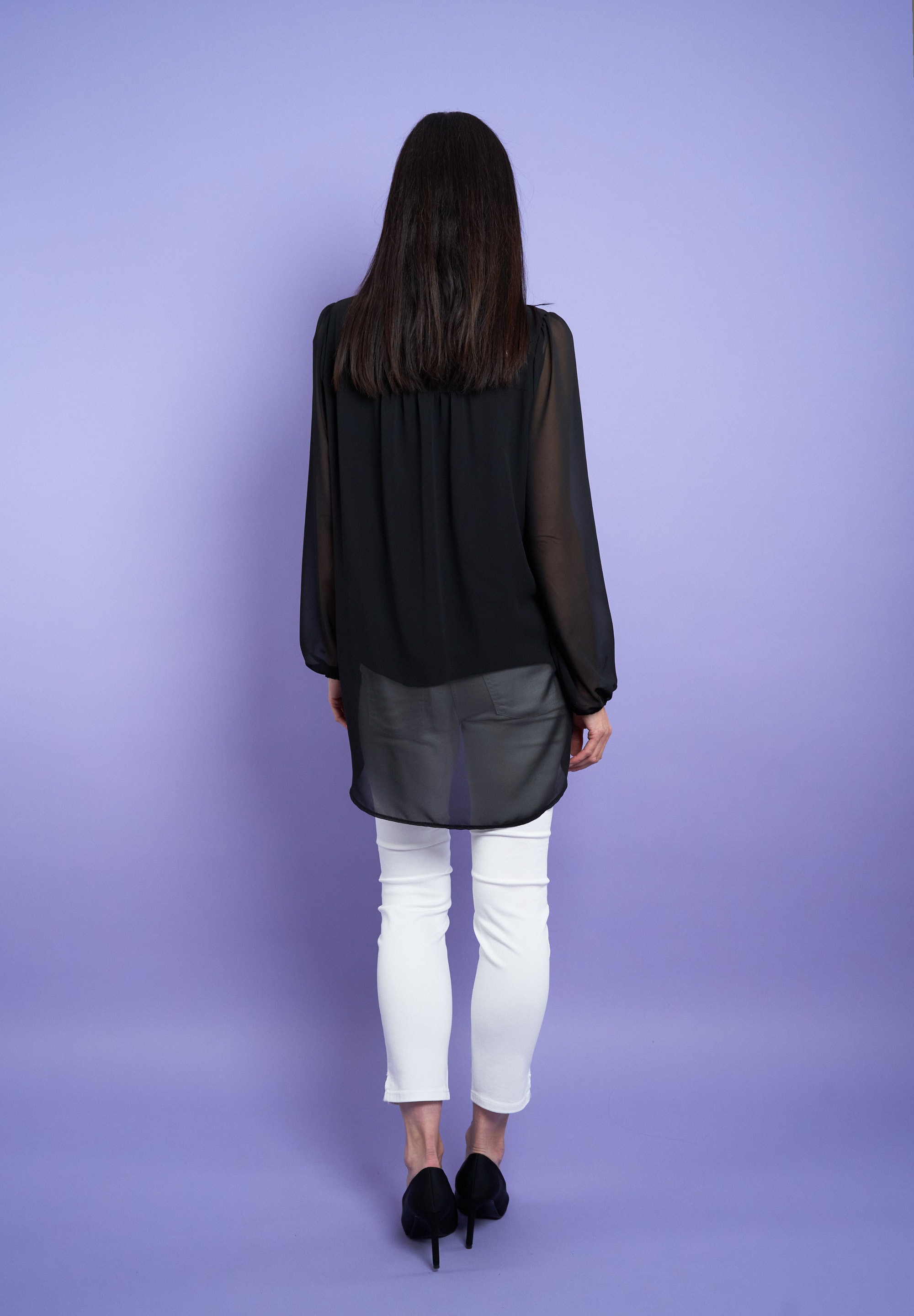 Seidel Moden Langarmbluse in eleganter 2 in 1 Optik - MADE IN GERMANY