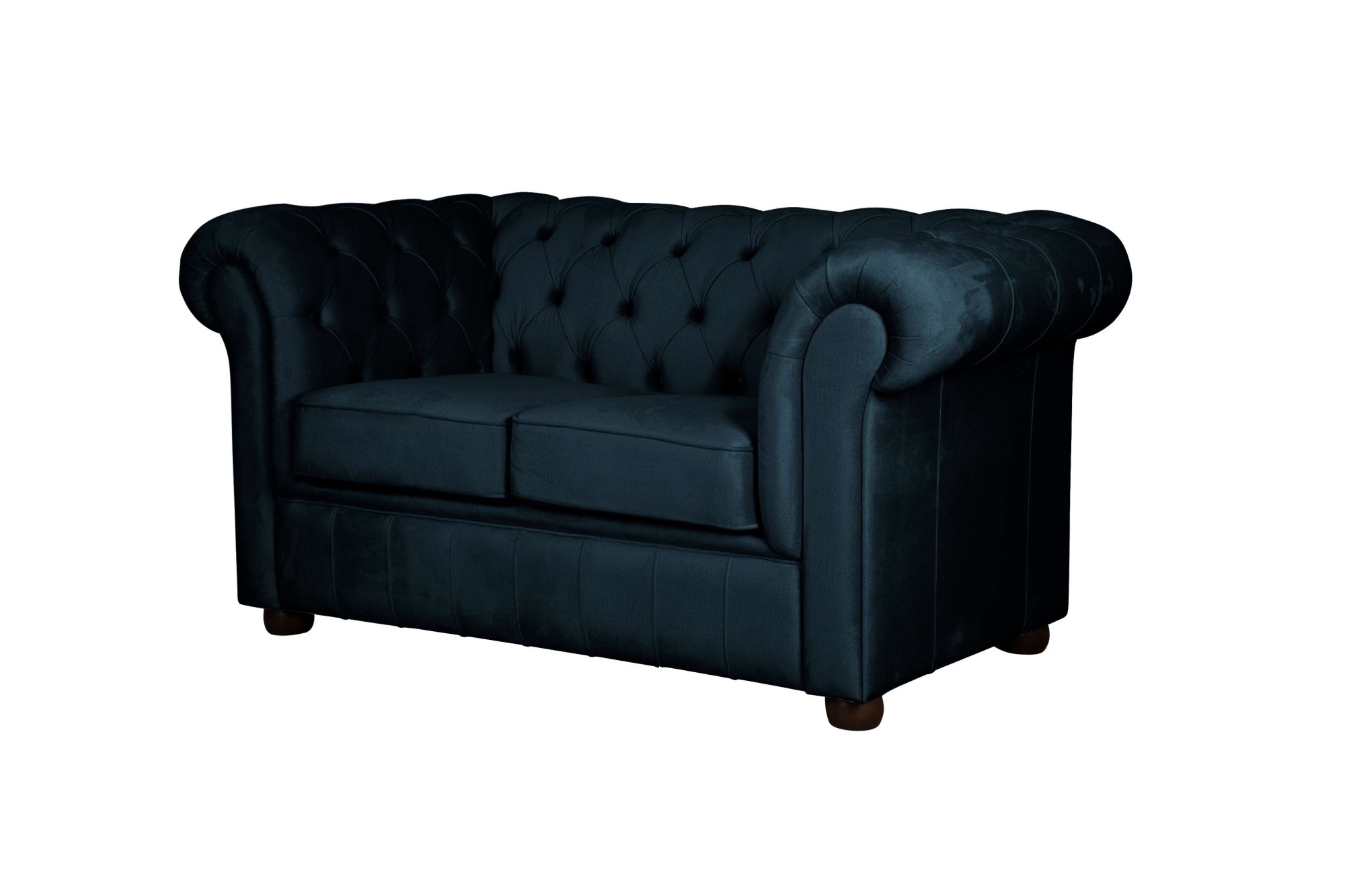 Home affaire 2-Sitzer »CHARENTE, Chesterfield-Sofa, Wellenfederung, Masse: B/T/H: 147/89/74 cm« mit edler Knopfheftung und typischen Armlehnen