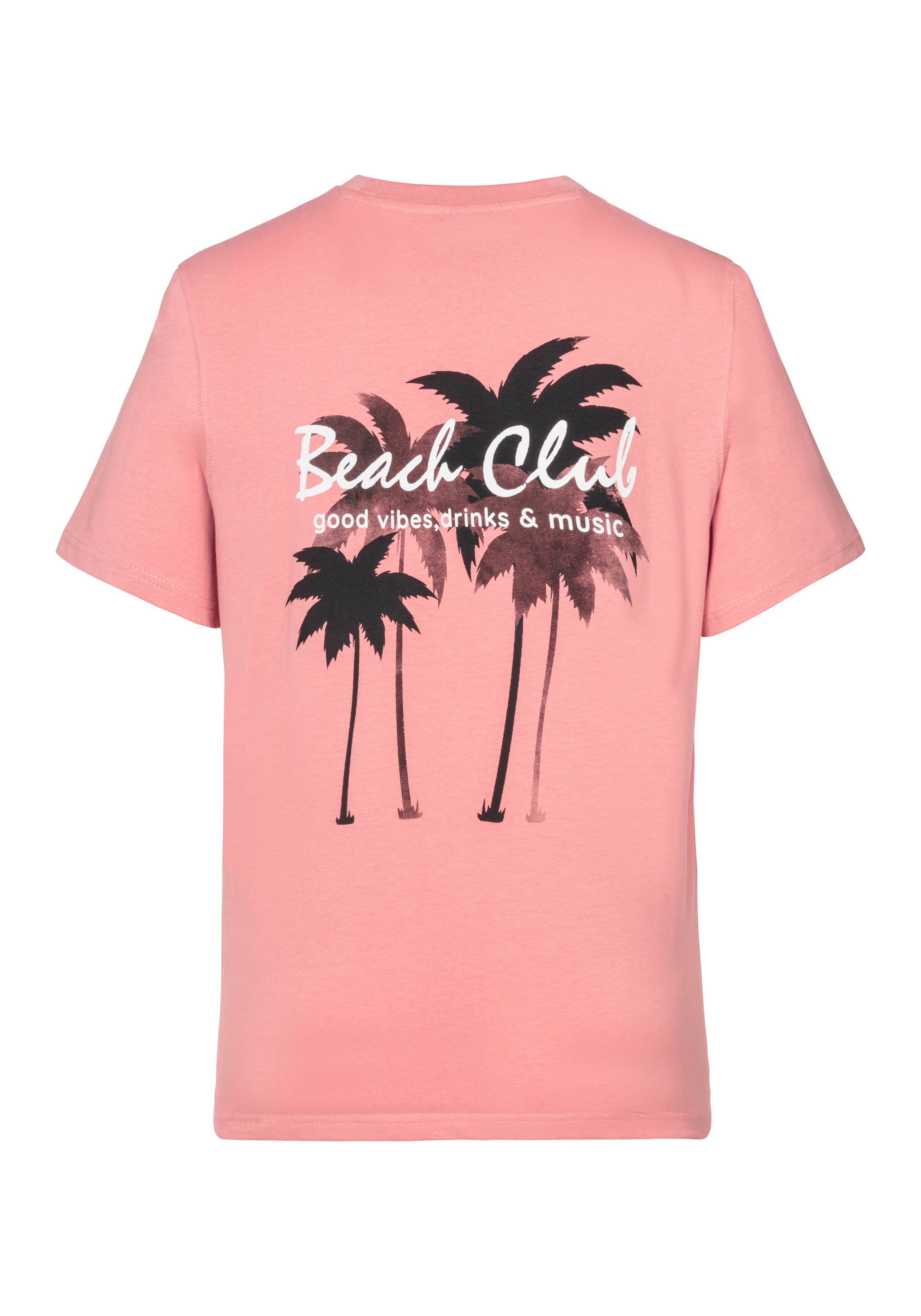 Beachtime T-Shirt »mit grossem Rückenprint« Regular-Fit, mit Print vorn und hinten
