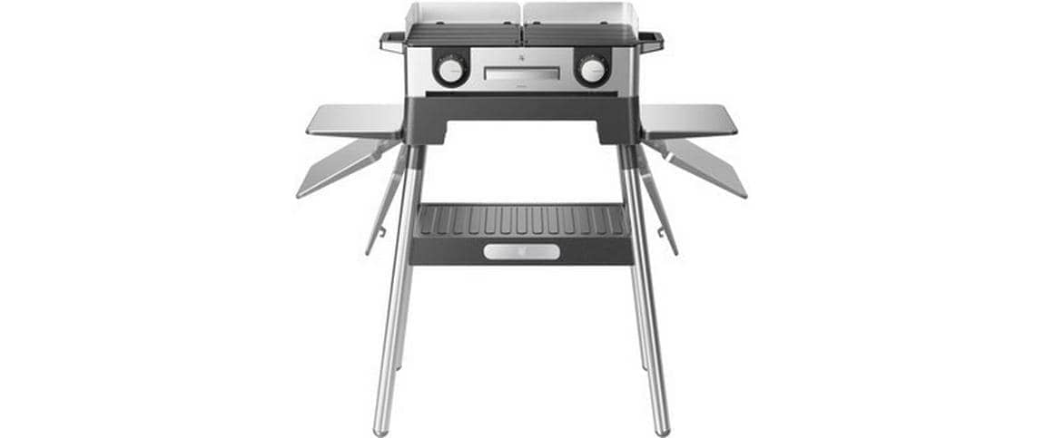 WMF Grill Standfuss »Standfuss 0415890011 Lono Master« stabil, kompakt, Premium-Design, hochwertiger Cromargan Edelstahl