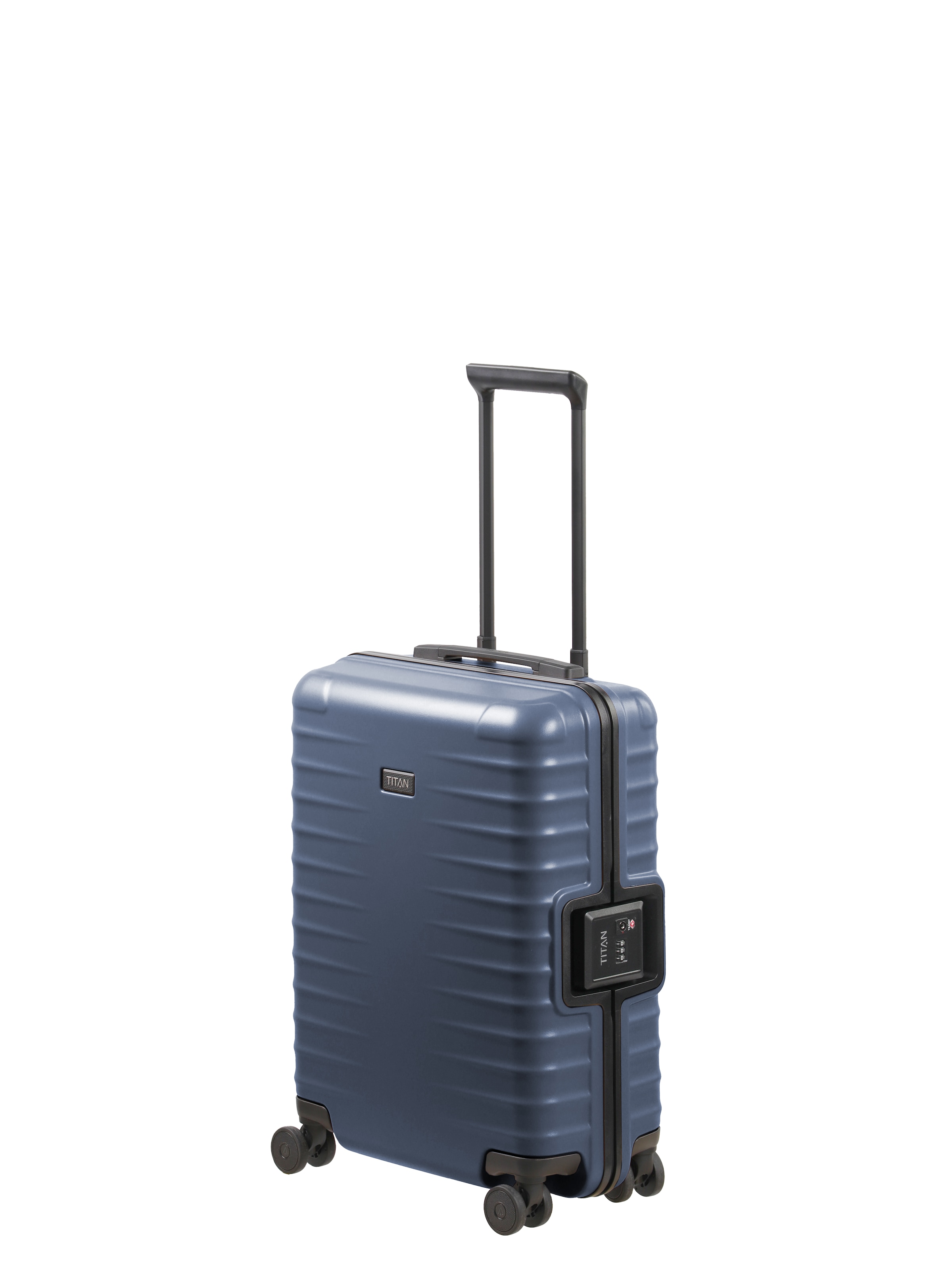 TITAN - Made in Germany Trolley »OVERSEAS Koffer Hartschale« 38 l 4 Rollen avec serrure cadre TSA, compartiment intérieur intelligent taille S