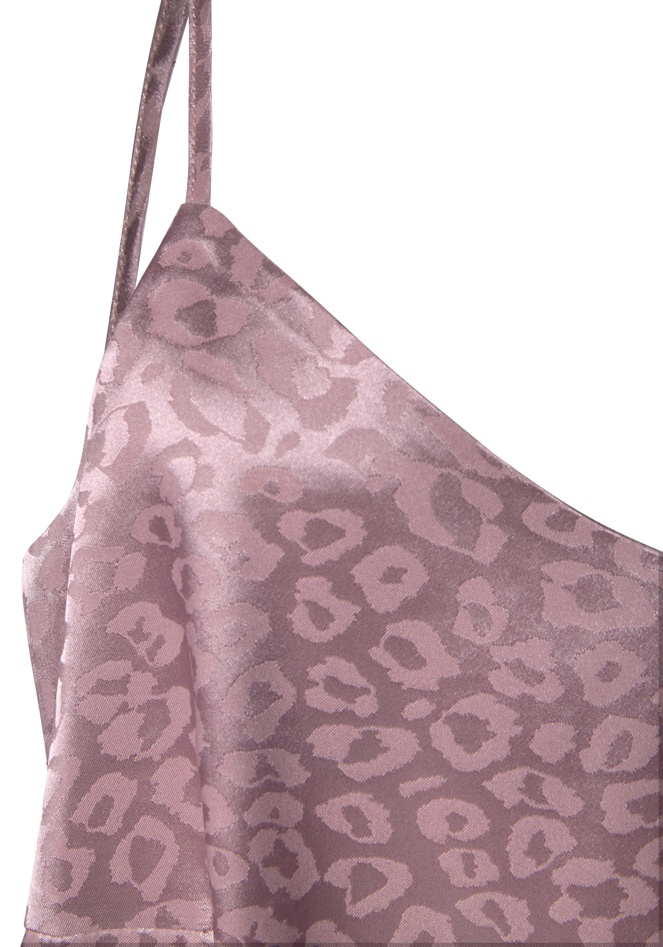 LASCANA Negligé mit Leo-Muster