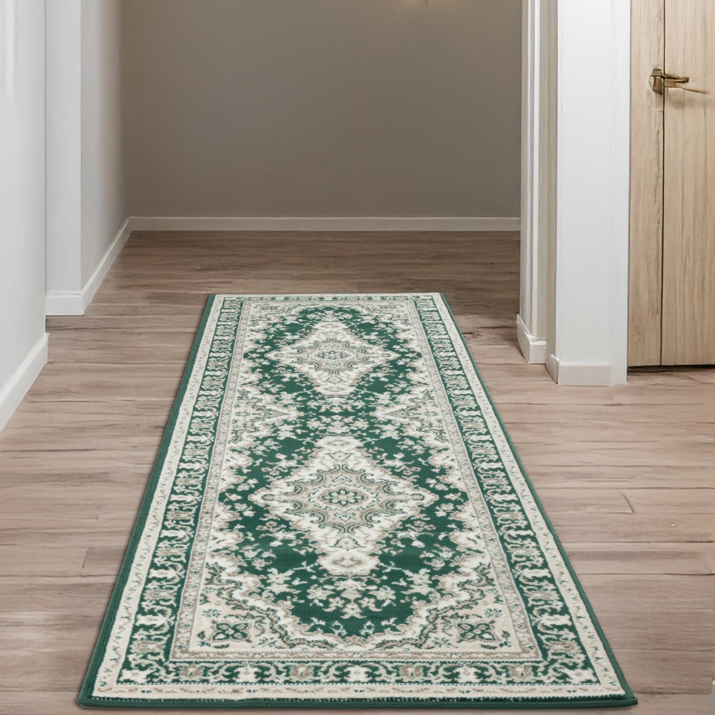 GOODproduct Läufer »Oriental, Made in Belgium« rechteckig 7 mm Höhe Läufer, Brücke, Kurzflor, Orient-Optik, mit Bordüre, gewebt