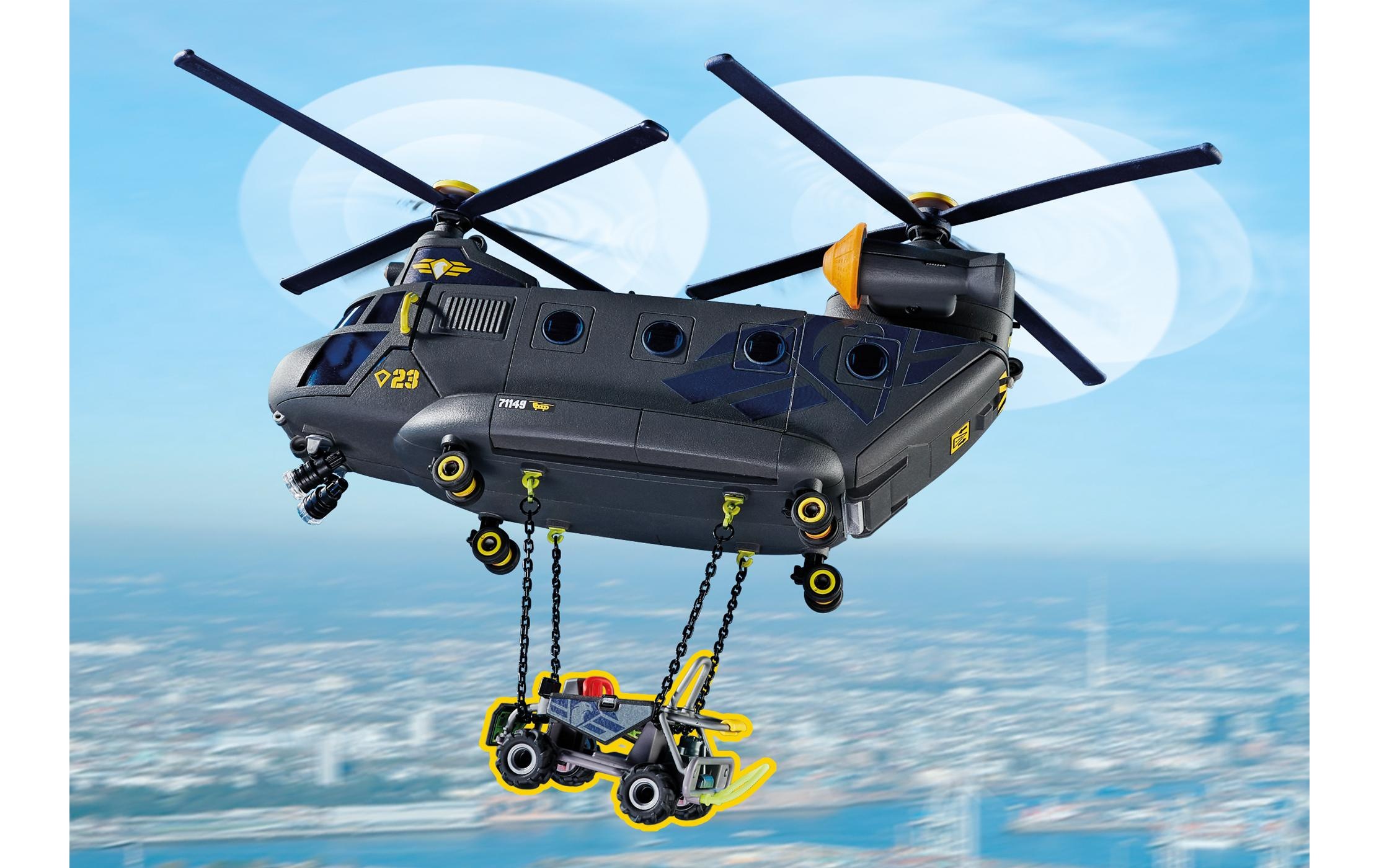 Playmobil® Briques de jeu »City Action SWAT-Rettungshelikopter 71149«