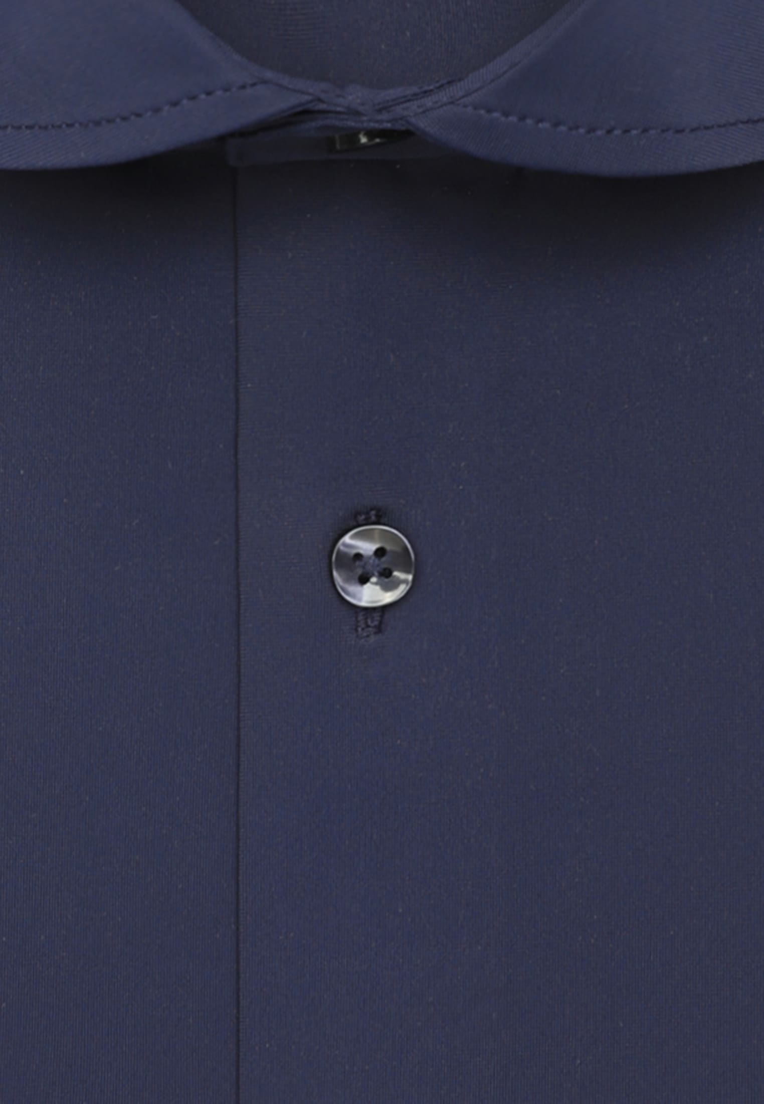 seidensticker Chemise d'affaires »Schwarze Rose« Slim 1/1 Kentkragen Uni