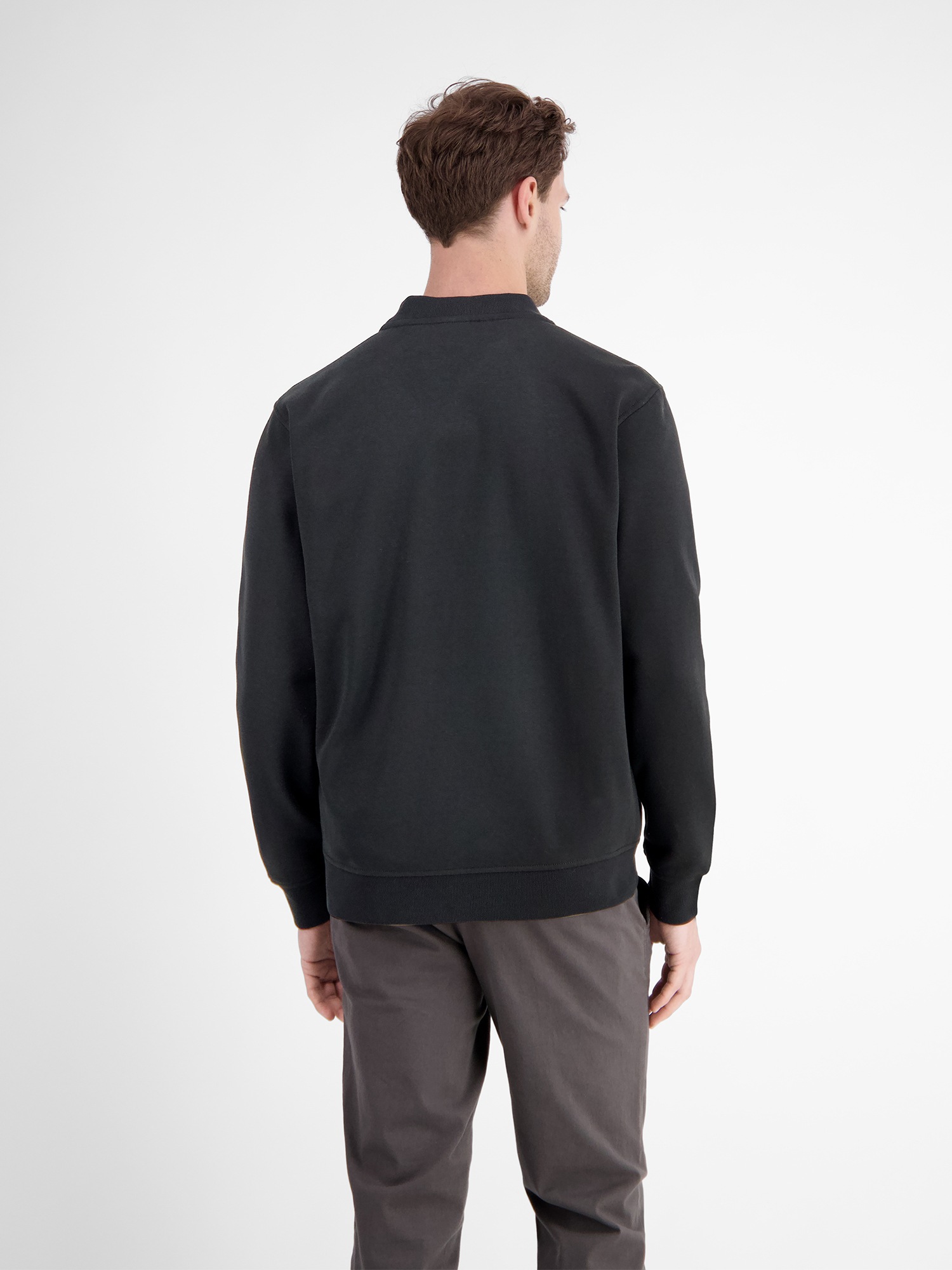 LERROS Sweatjacke »College-Sweatjacke für Herren«