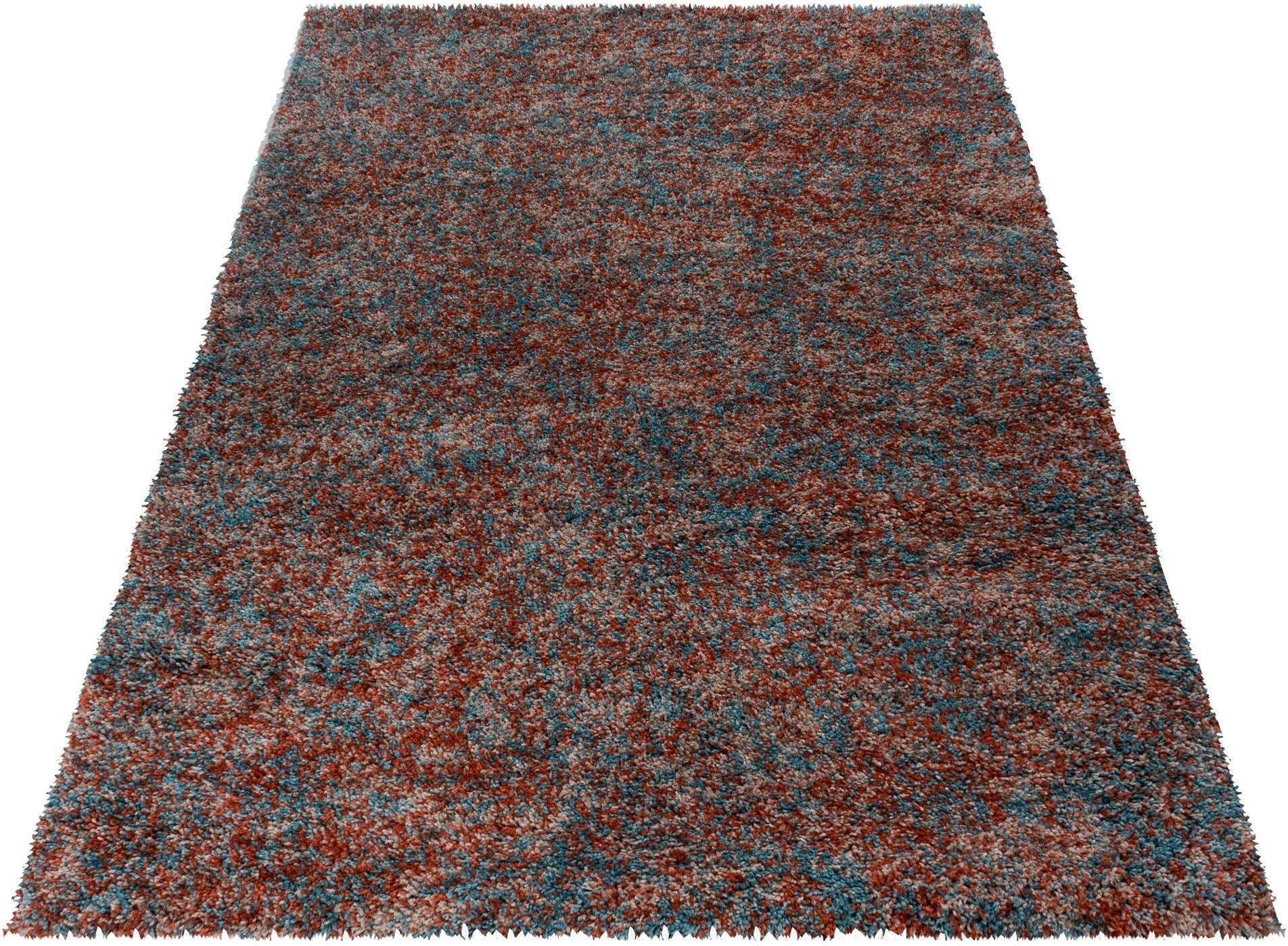 Ayyildiz Teppiche Tapis à poils longs »Enjoy Shaggy« Rectangulaire 50 mm Höhe auch als Läufer, Shaggy, Langflor, meliert, Wohnzimmer